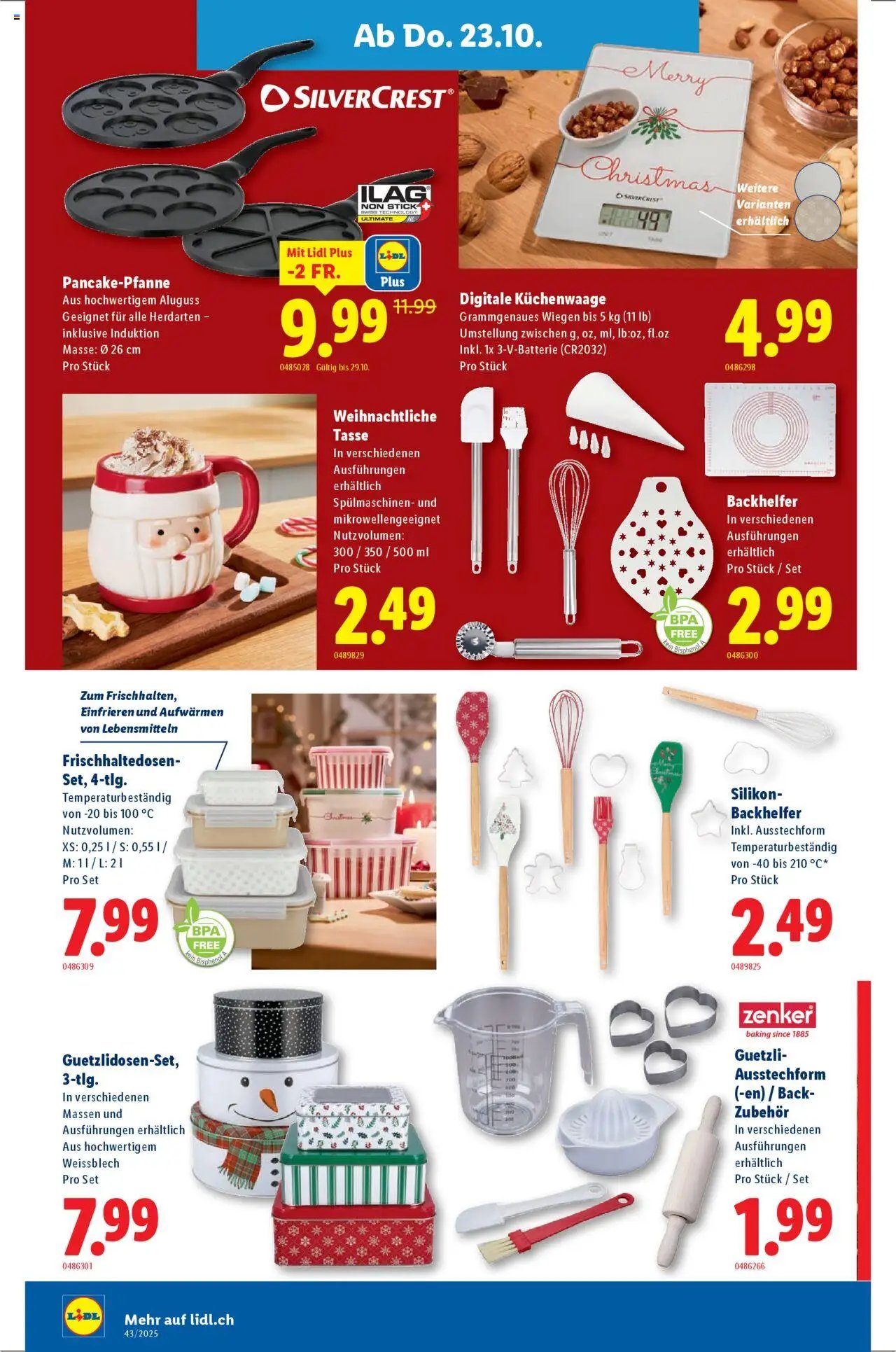 Lidl Aktionen (2025-10-23 - 2025-10-29)