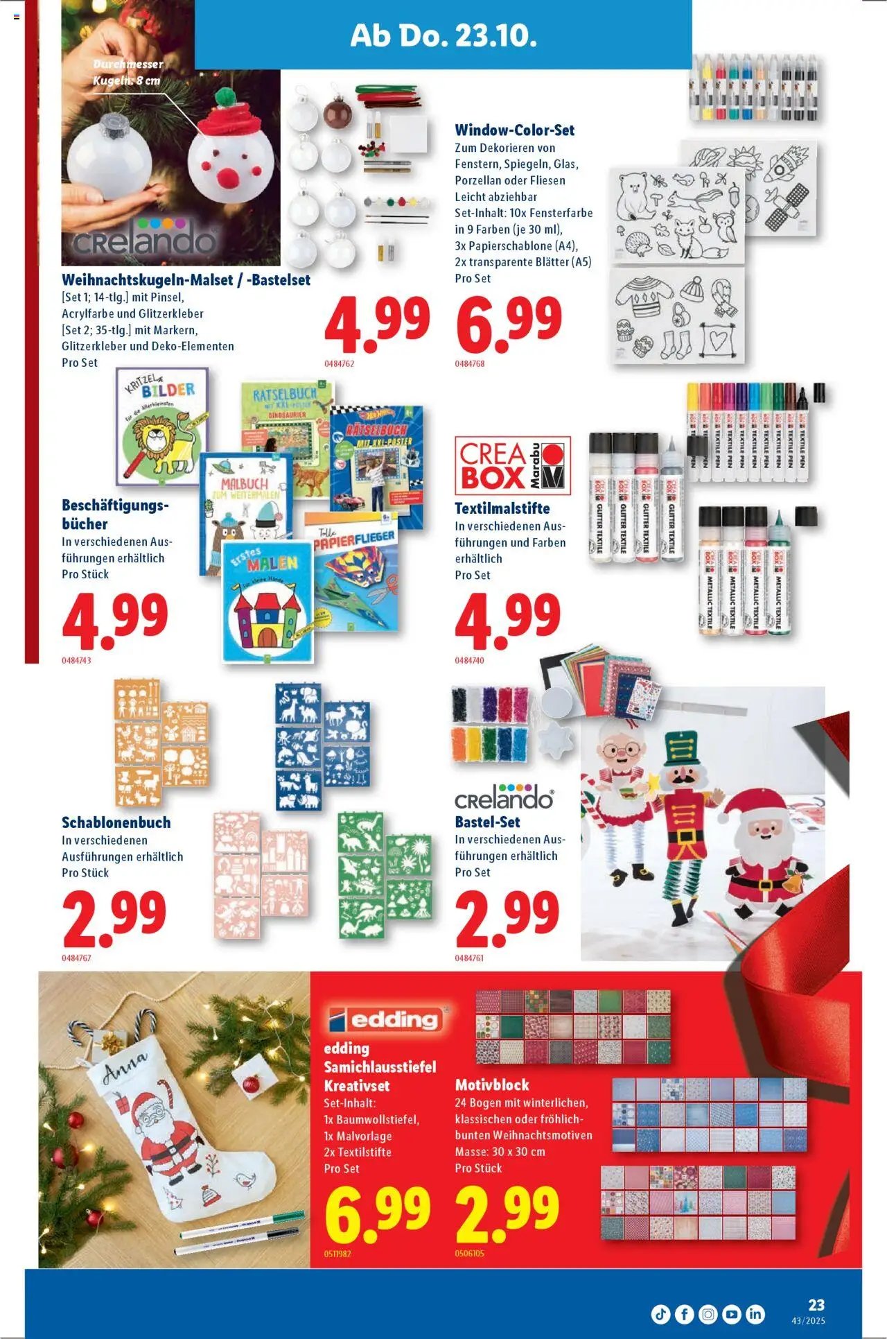 Lidl Aktionen (2025-10-23 - 2025-10-29)