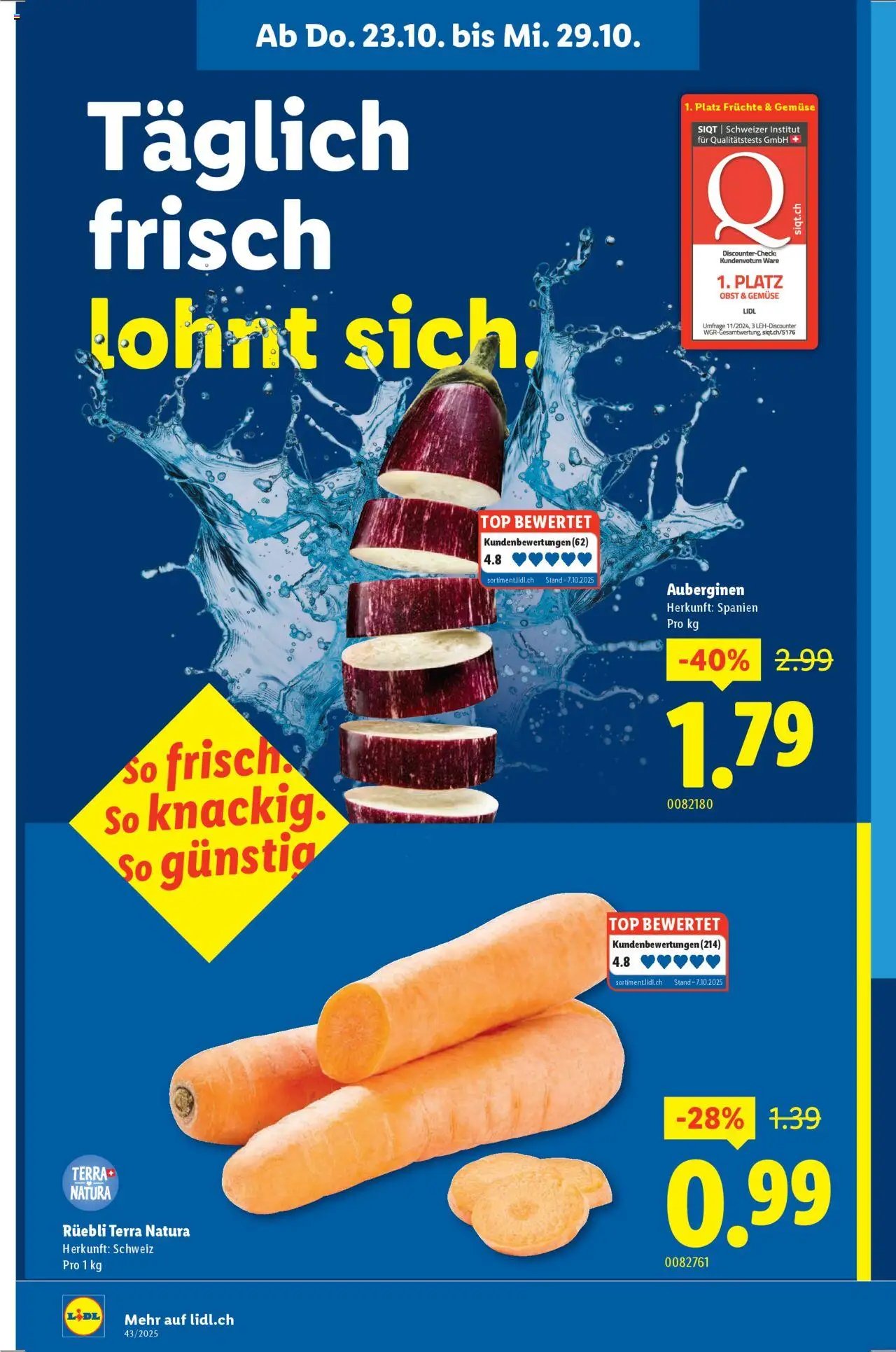 Lidl Aktionen (2025-10-23 - 2025-10-29)