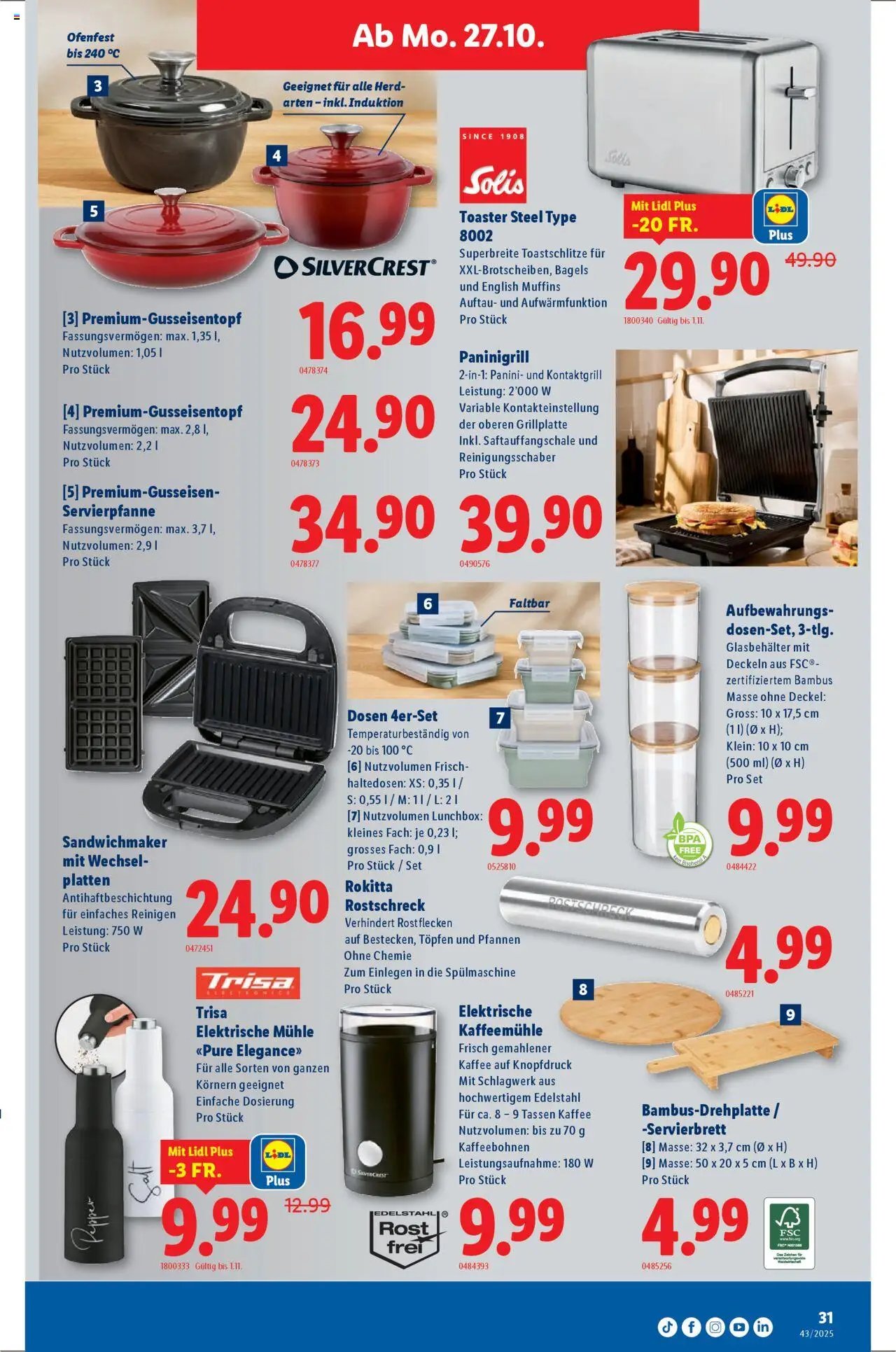 Lidl Aktionen (2025-10-23 - 2025-10-29)