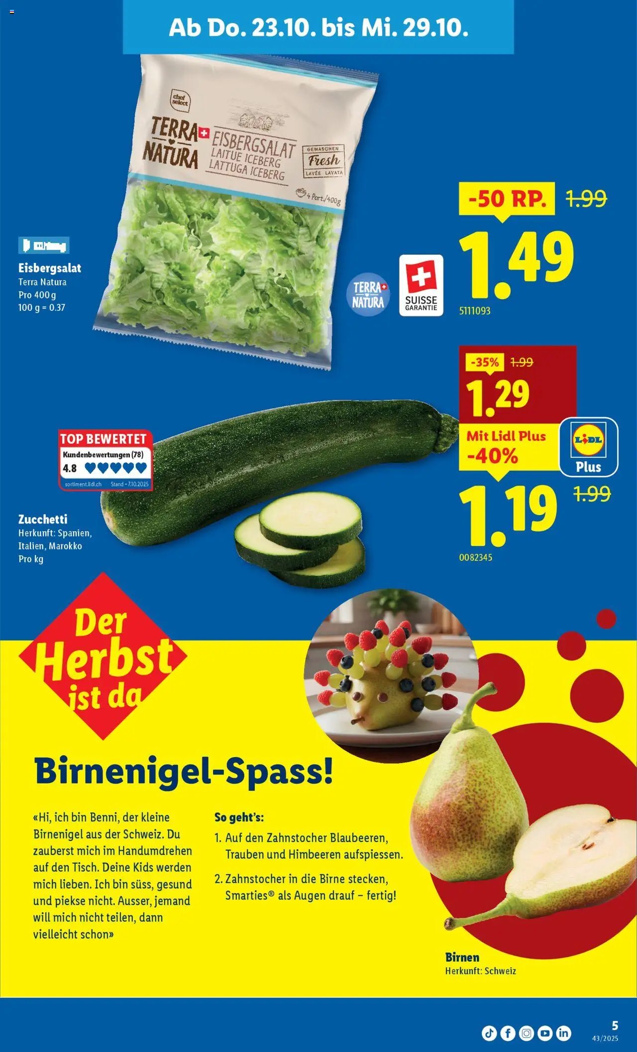 Lidl Aktionen (2025-10-23 - 2025-10-29)