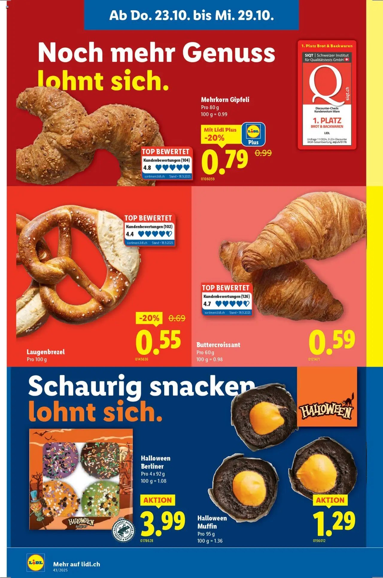 Lidl Aktionen (2025-10-23 - 2025-10-29)