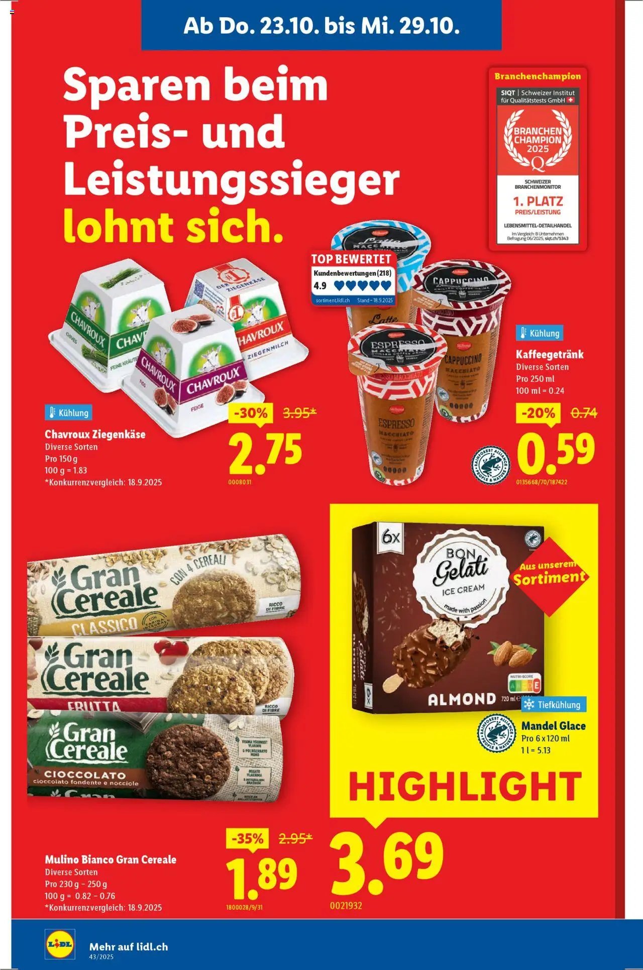 Lidl Aktionen (2025-10-23 - 2025-10-29)