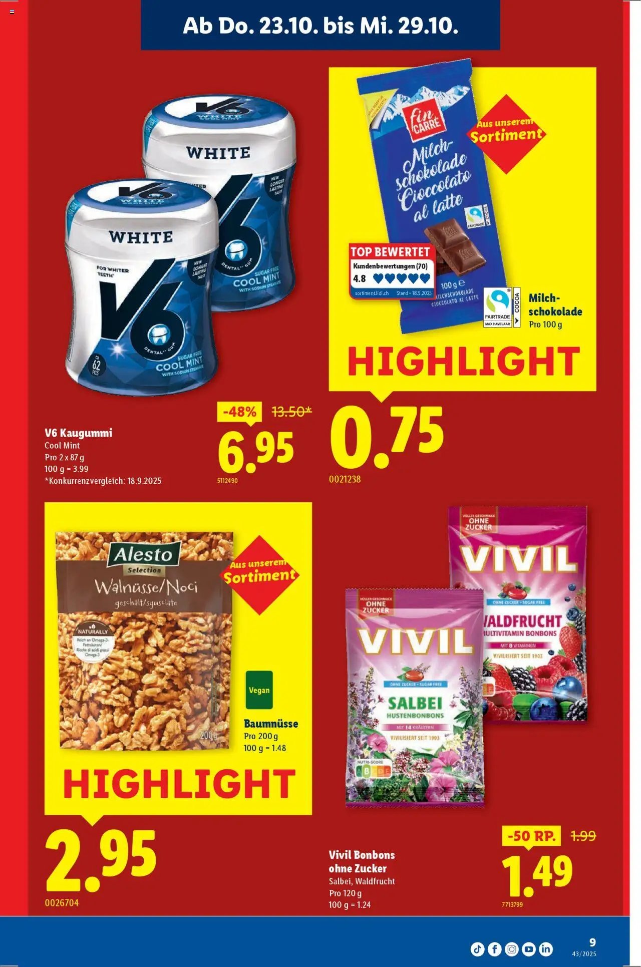 Lidl Aktionen (2025-10-23 - 2025-10-29)