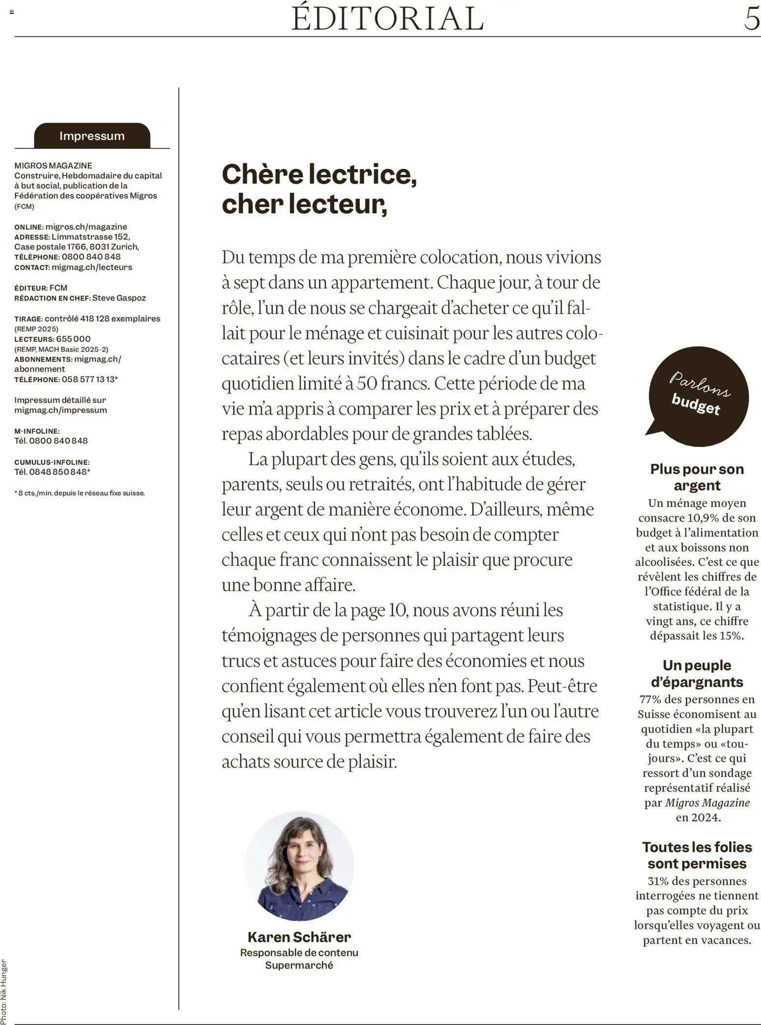 Migros Magazin FR (2026-01-05 - 2026-01-12)