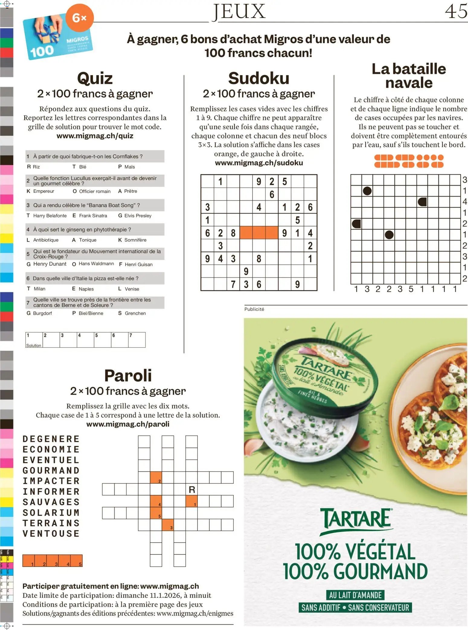 Migros Magazin FR (2026-01-05 - 2026-01-12)