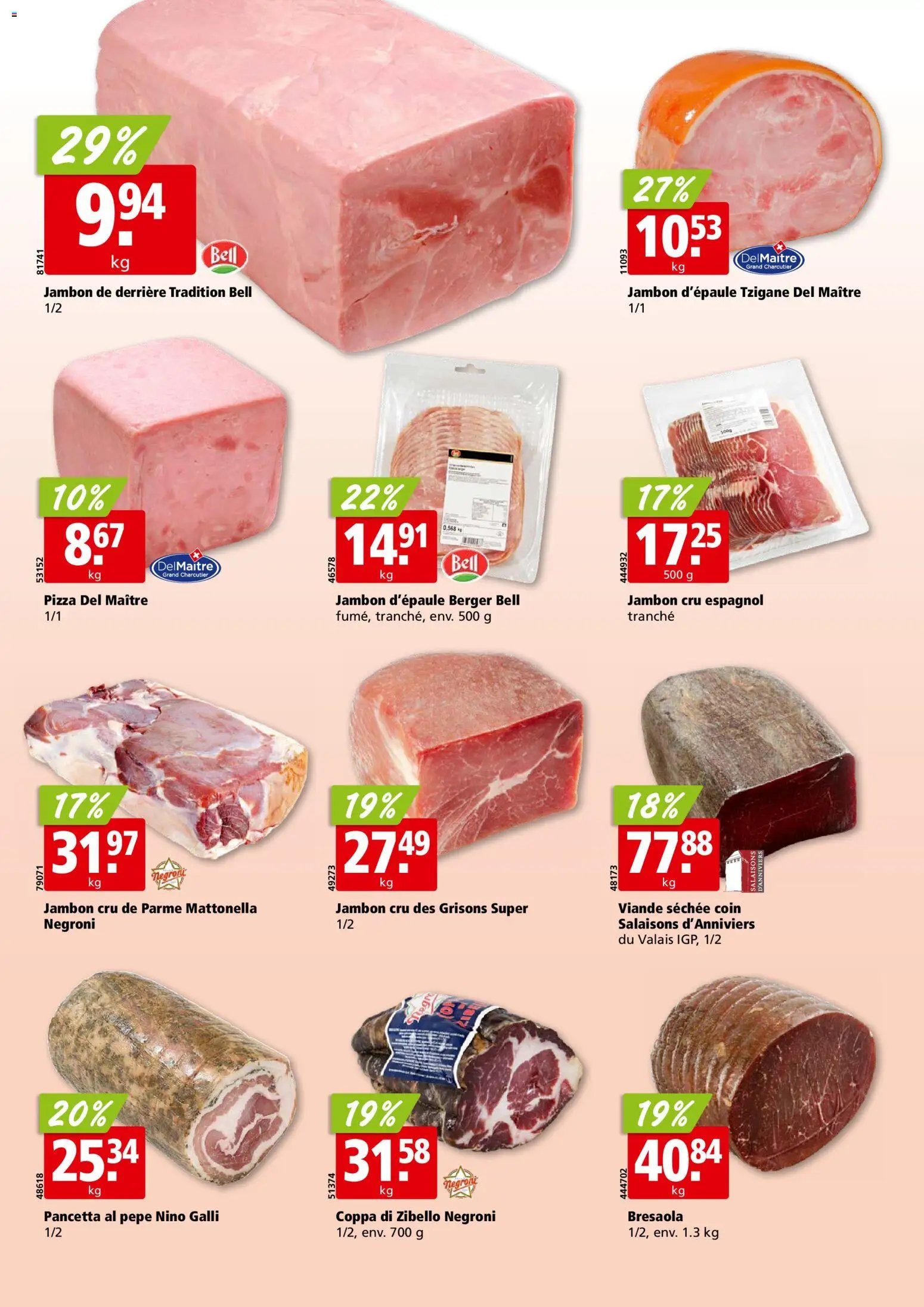 Aligro Aktionen Chavannes, Matran, Genève, Sion (2026-02-02 - 2026-02-07)