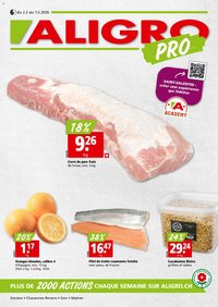 Aligro Aktionen Chavannes, Matran, Genève, Sion (2026-02-02 - 2026-02-07)