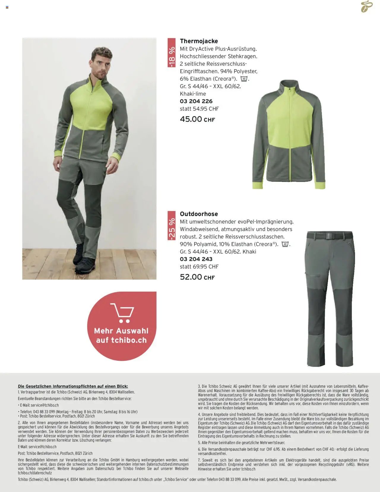 Tchibo Aktionen Herbst (2025-09-24 - 2025-12-21)