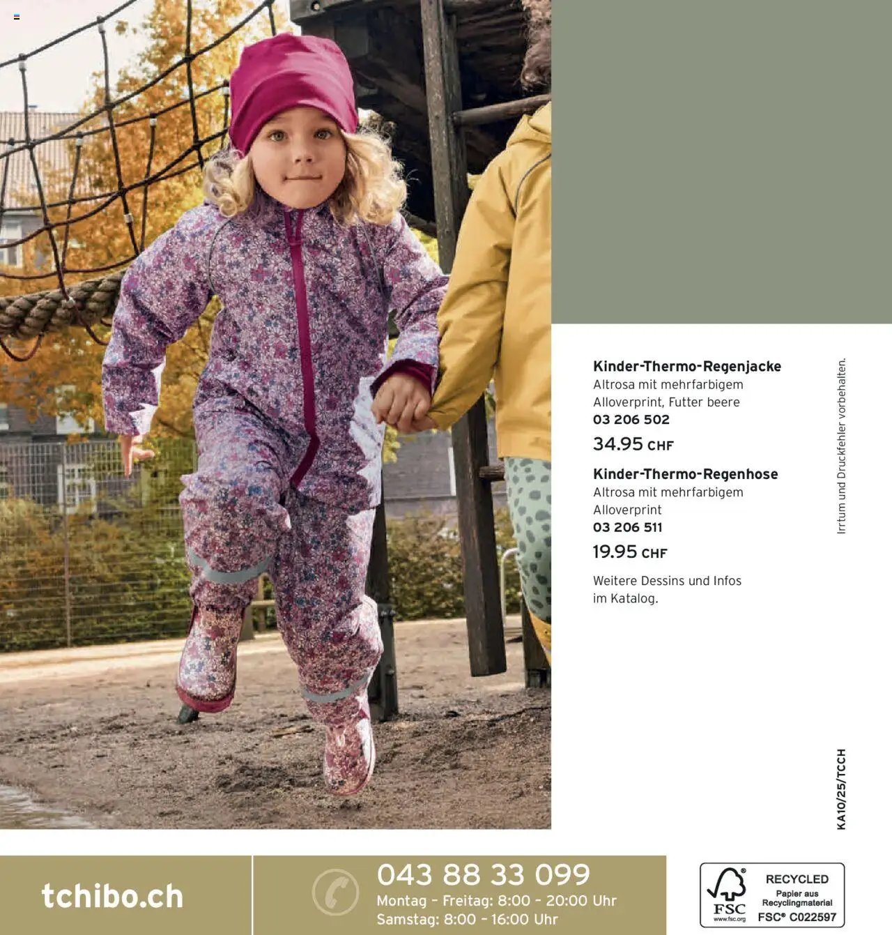 Tchibo Aktionen Herbst (2025-09-24 - 2025-12-21)