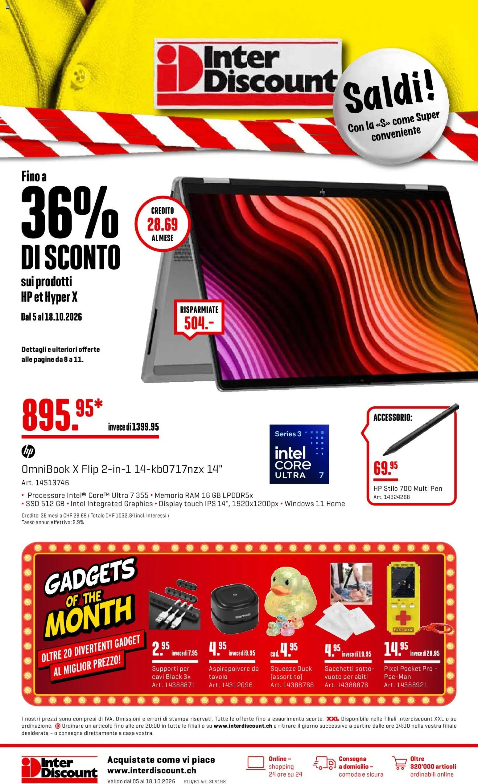 Interdiscount aktionen IT