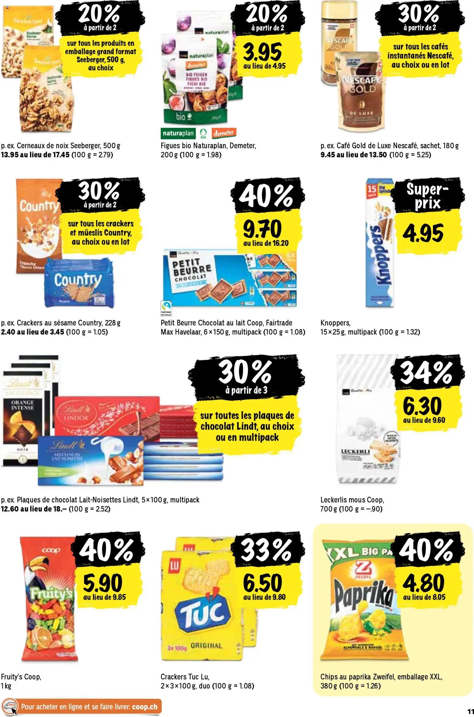 Coop - Les actions de la semaine (2025-11-20 - 2025-11-26)