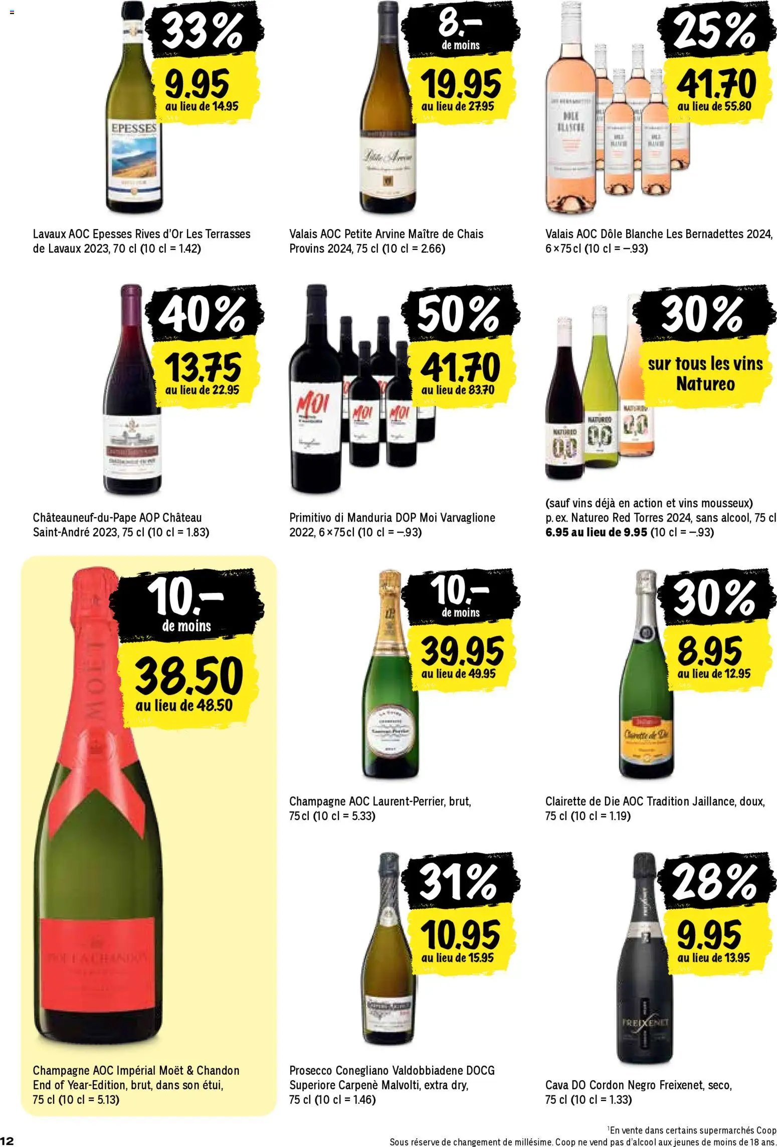 Coop - Les actions de la semaine (2025-11-20 - 2025-11-26)