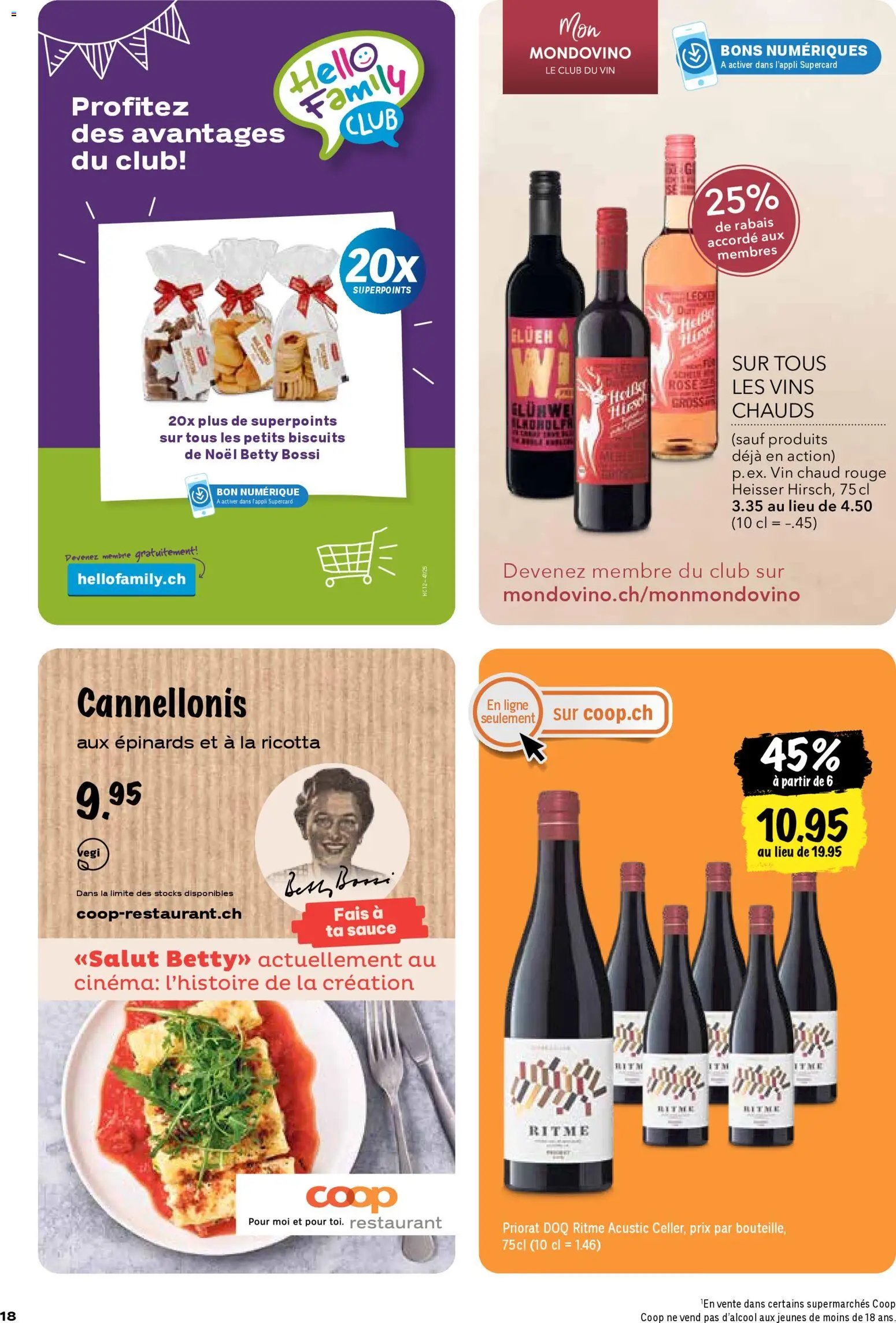 Coop - Les actions de la semaine (2025-11-20 - 2025-11-26)