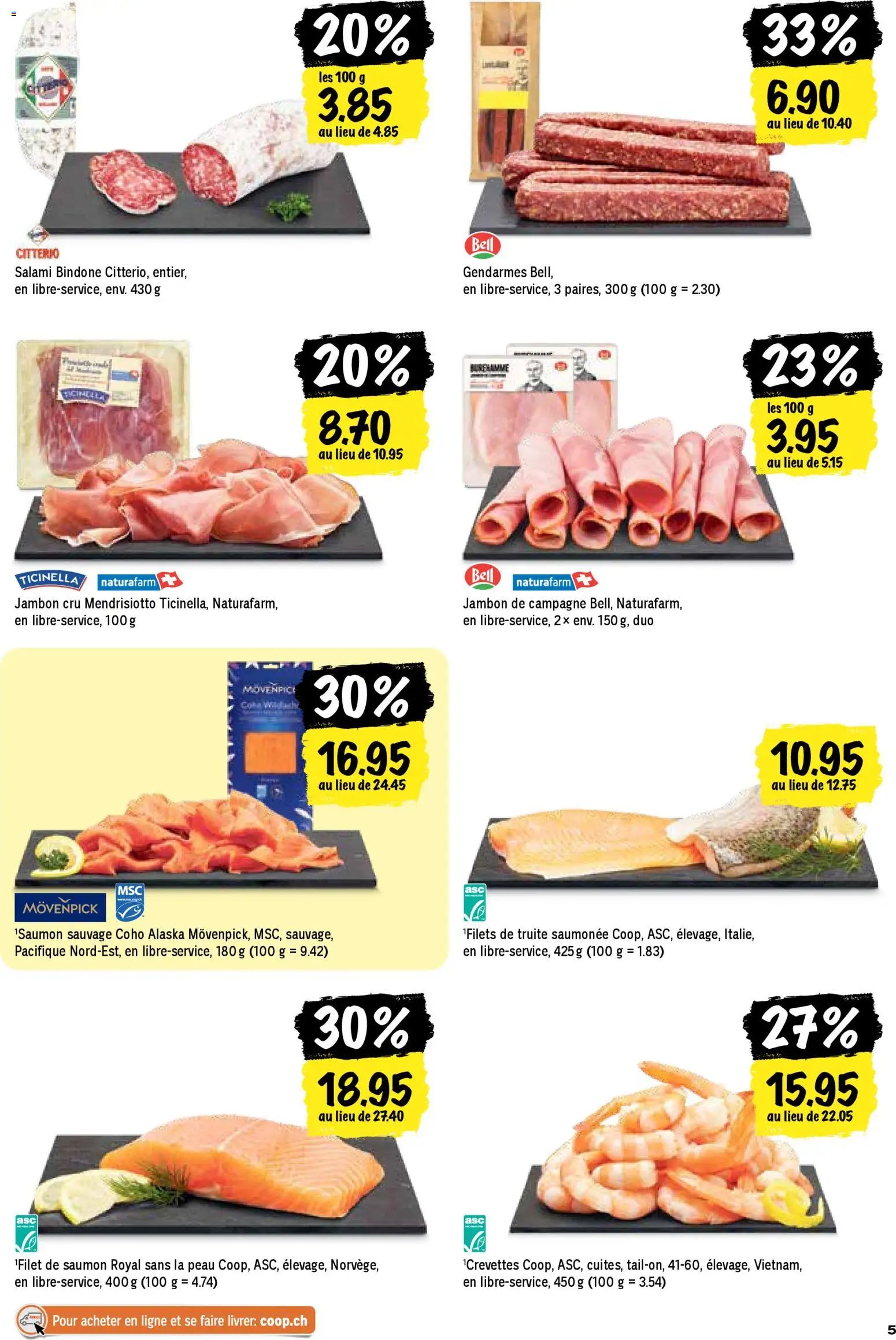 Coop - Les actions de la semaine (2025-11-20 - 2025-11-26)