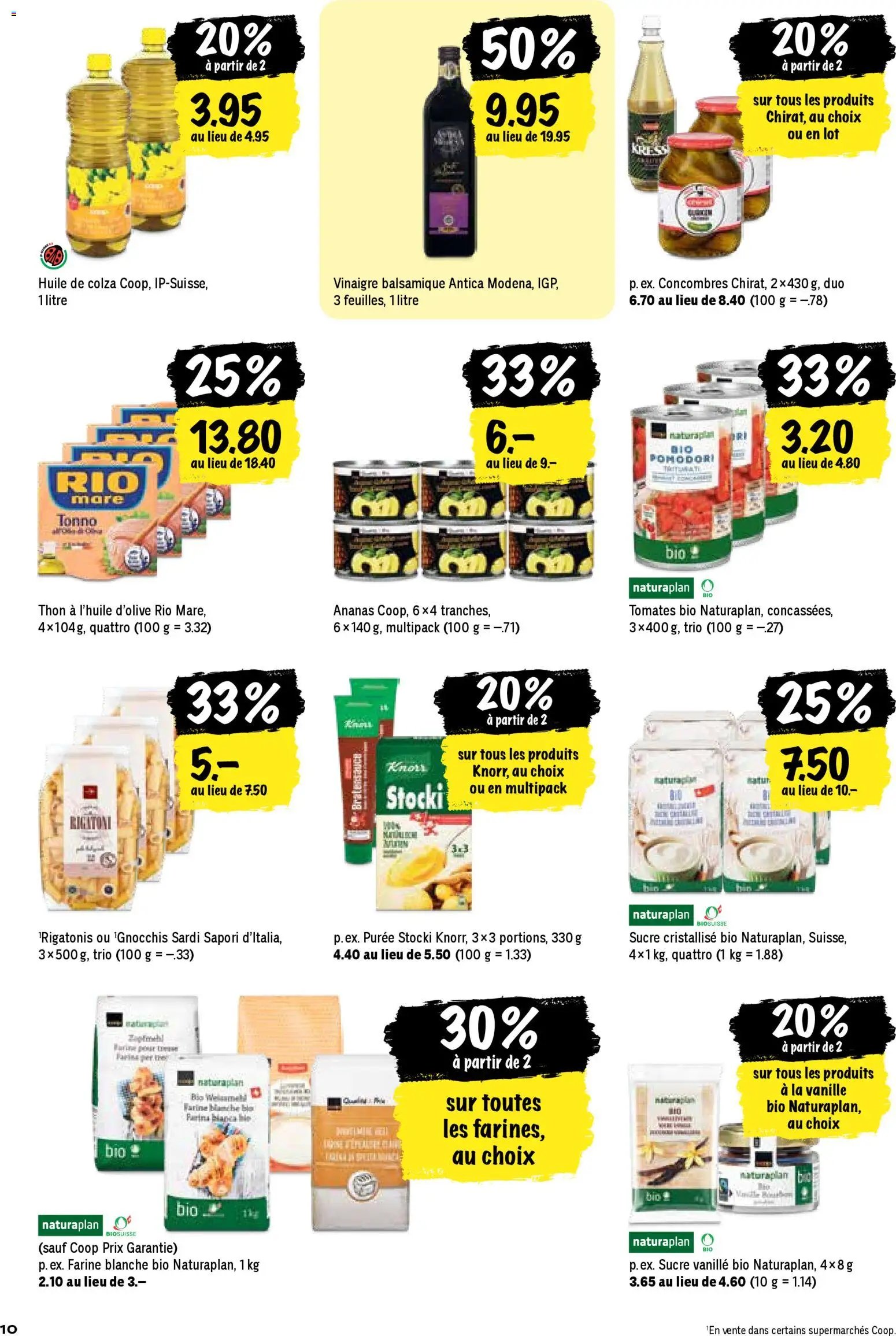 Coop - Les actions de la semaine (2025-11-20 - 2025-11-26)