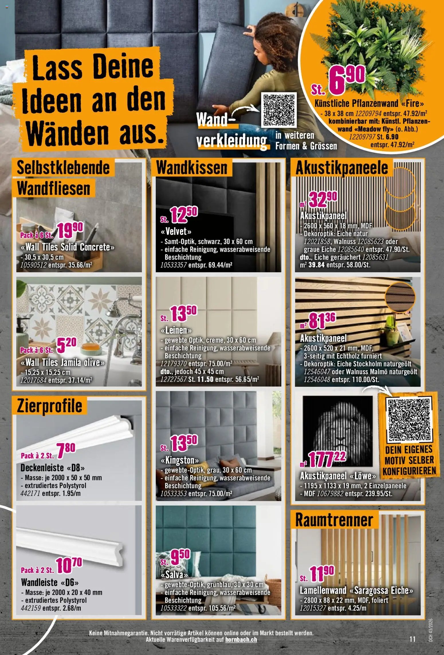Hornbach aktionen