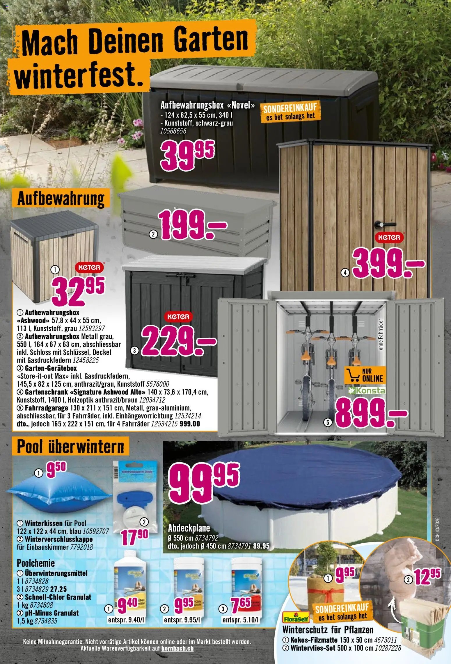 Hornbach aktionen