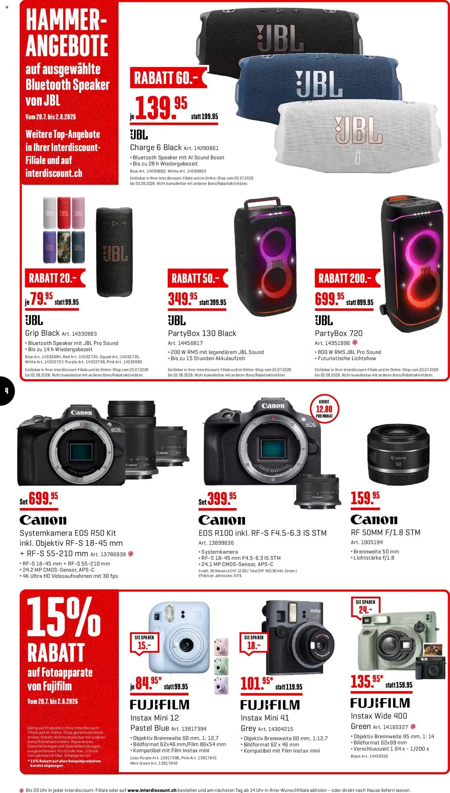 Interdiscount aktionen