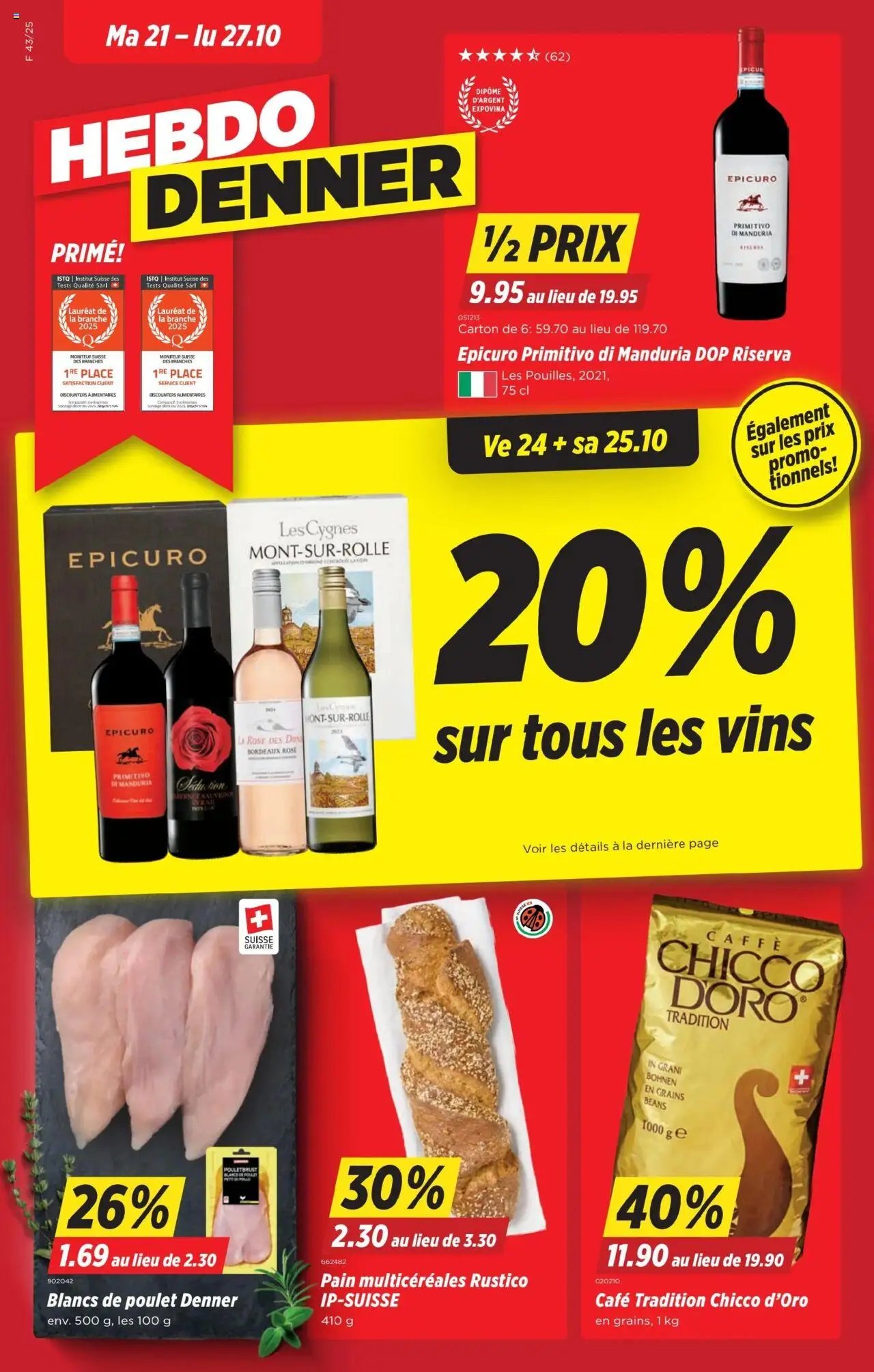 Denner Aktionen FR (2025-10-21 - 2025-10-27) | 1