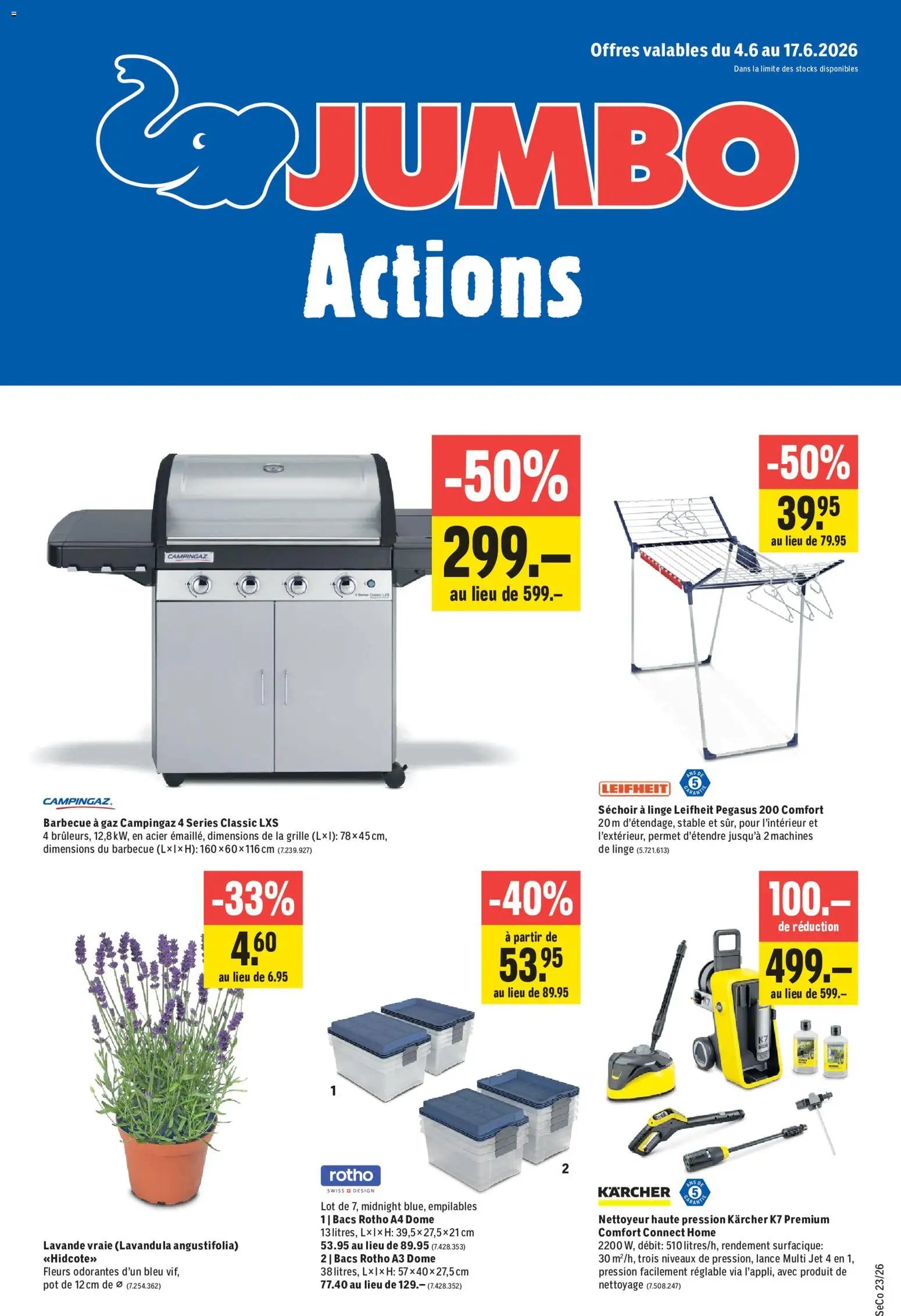 Jumbo aktionen FR