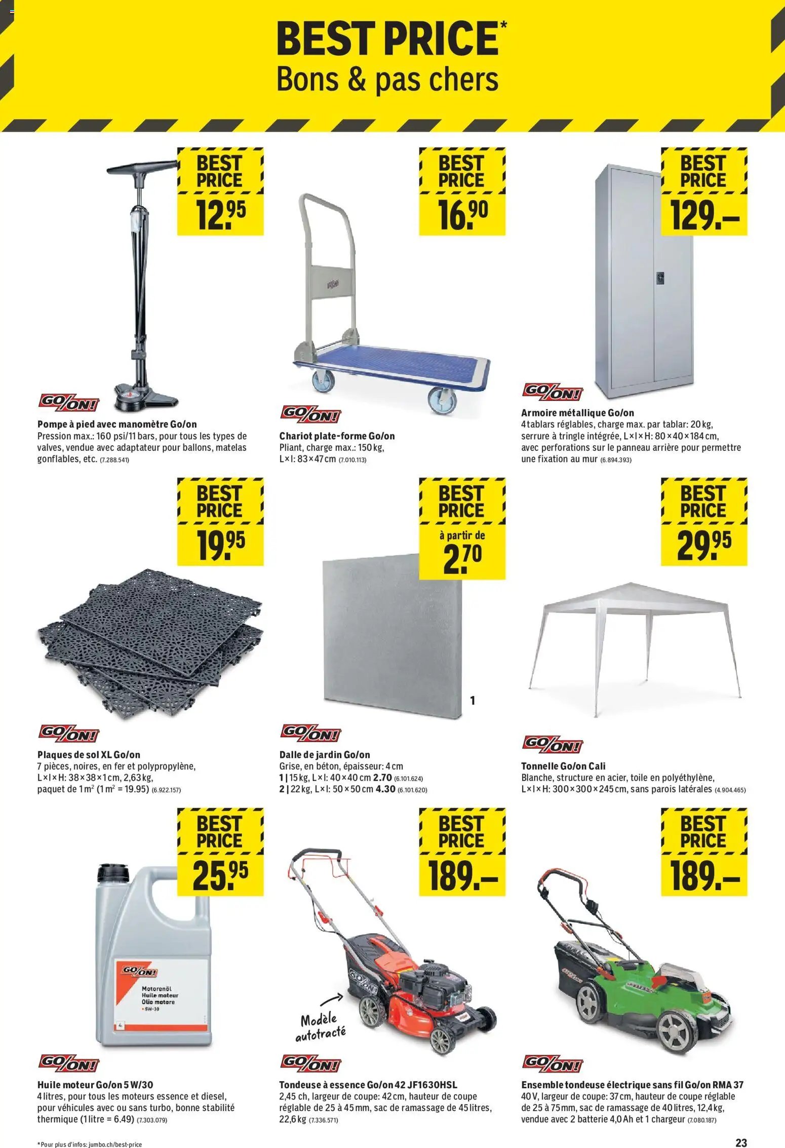Jumbo aktionen FR