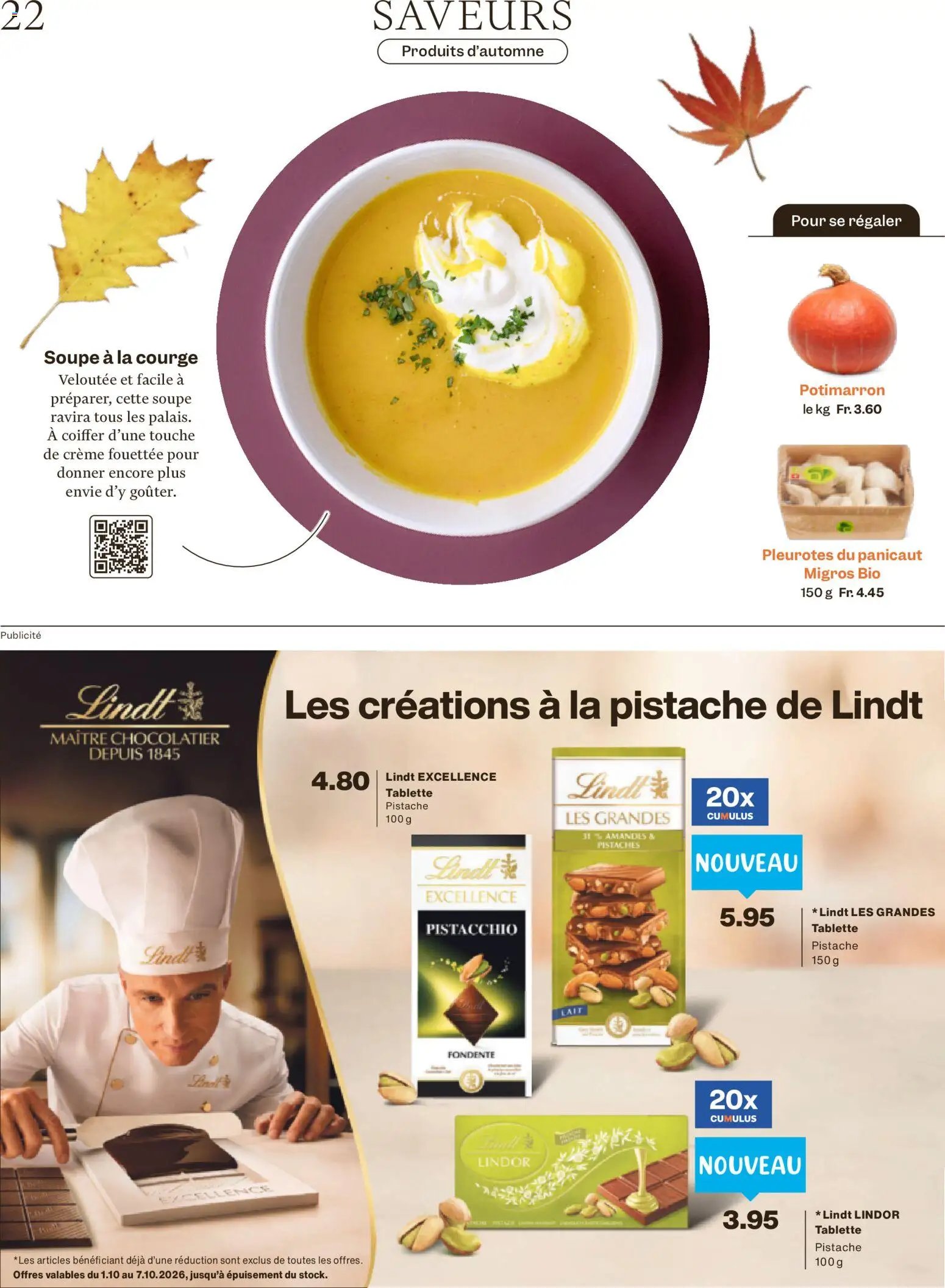 Migros aktionen Magazin FR