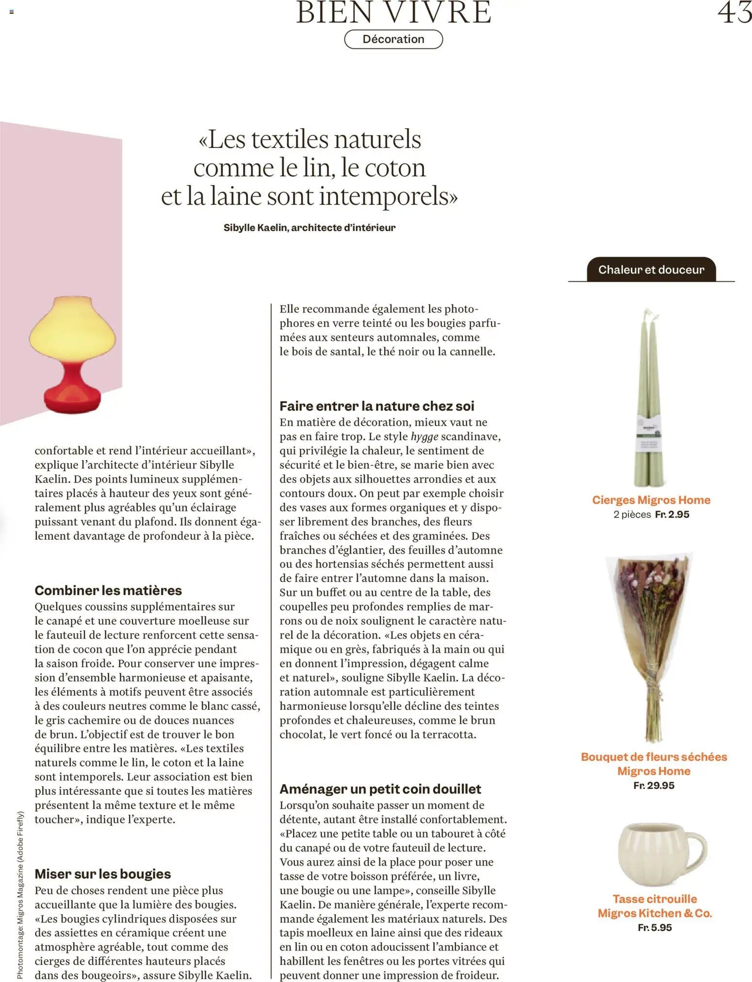 Migros aktionen Magazin FR