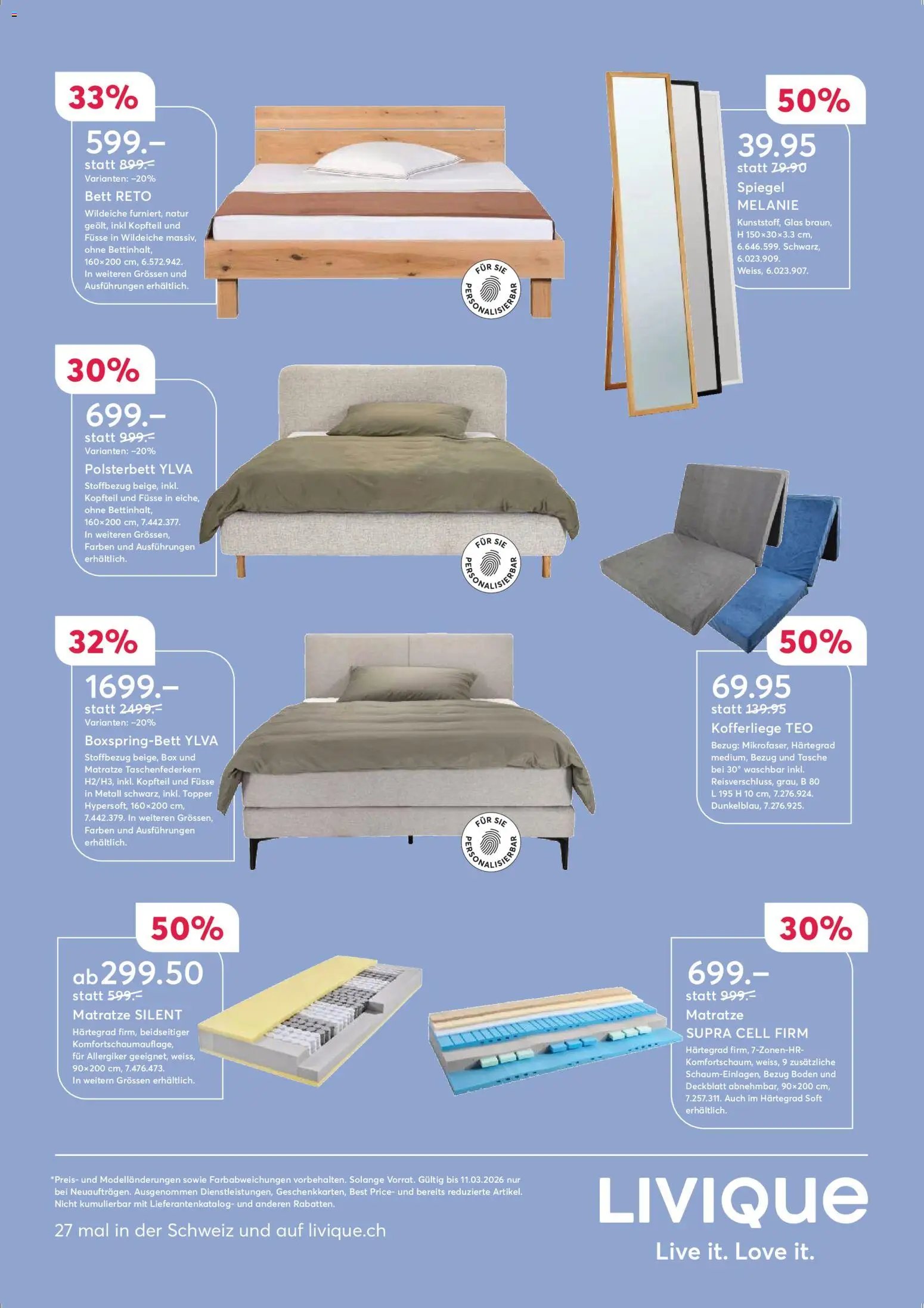 Livique Aktionen (2026-02-19 - 2026-03-11) | 4