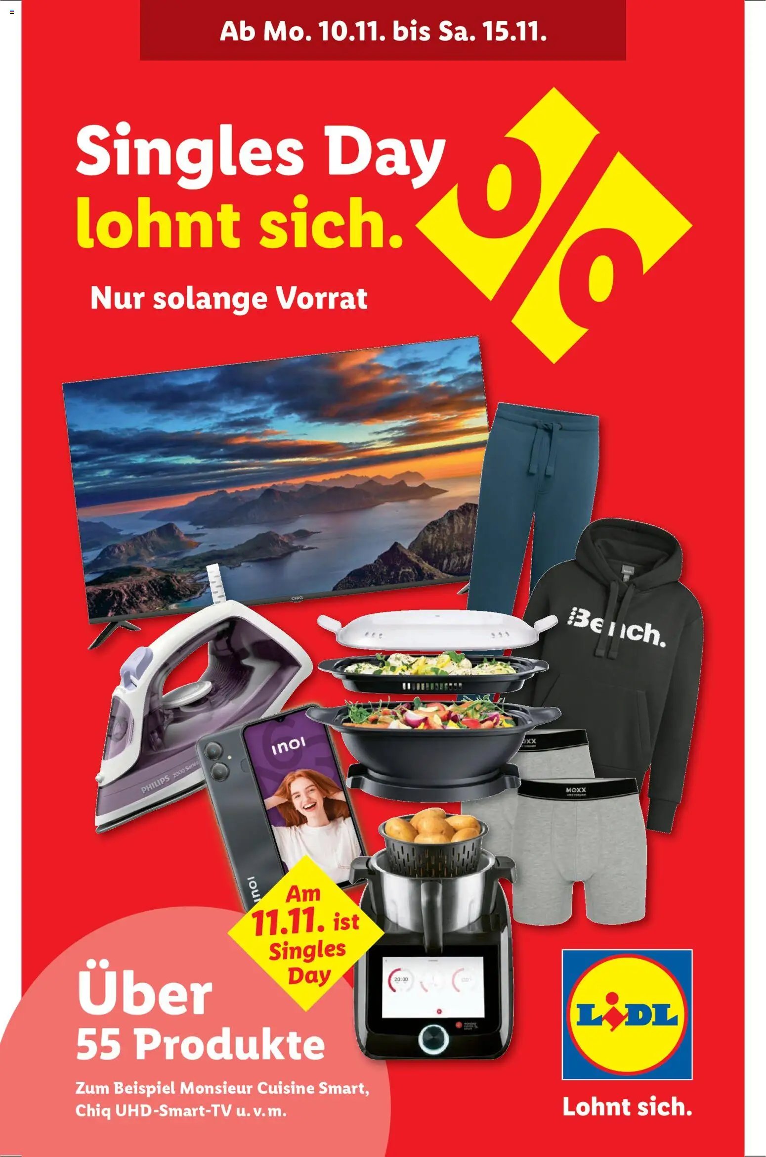 Lidl Aktionen Singles Day lohnt sich (2025-11-10 - 2025-11-15) | 1