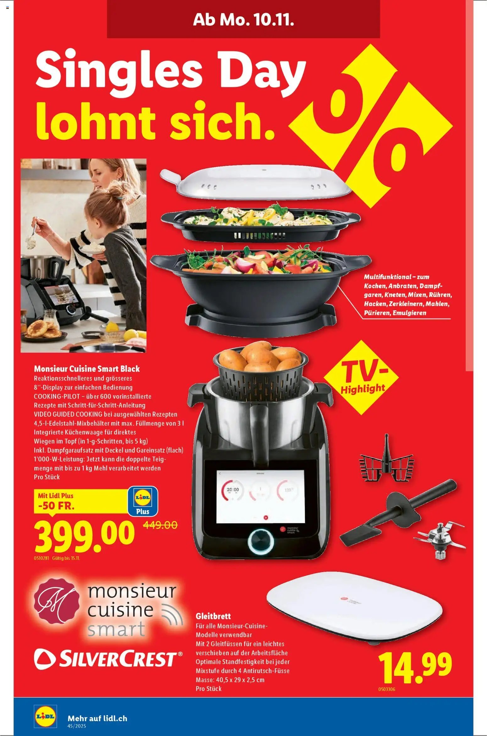 Lidl Aktionen Singles Day lohnt sich (2025-11-10 - 2025-11-15) | 2