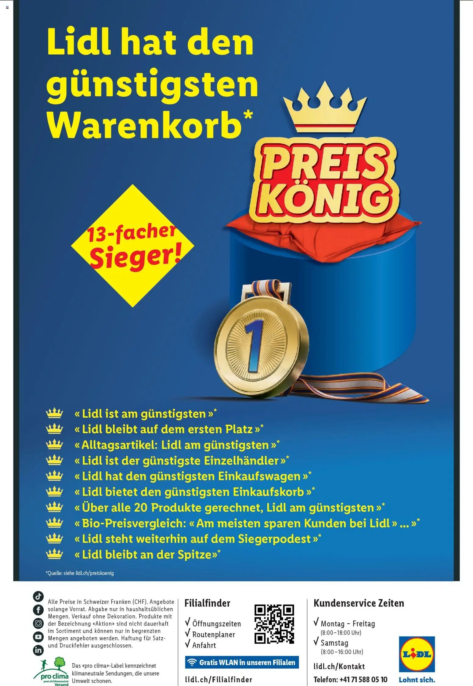 Lidl Aktionen Singles Day lohnt sich (2025-11-10 - 2025-11-15) | 10