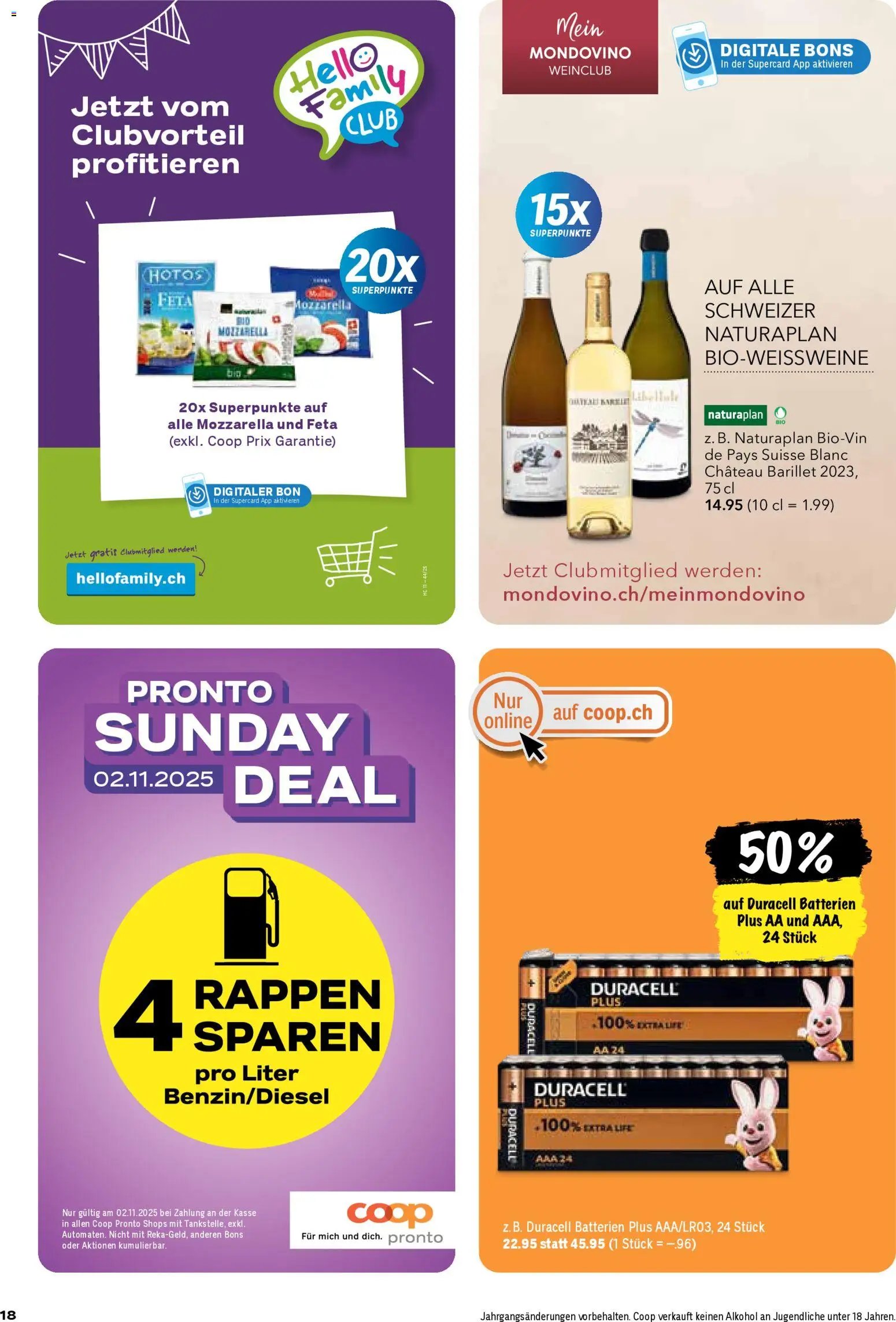 Coop Aktionen (2025-10-30 - 2025-11-05) | 18