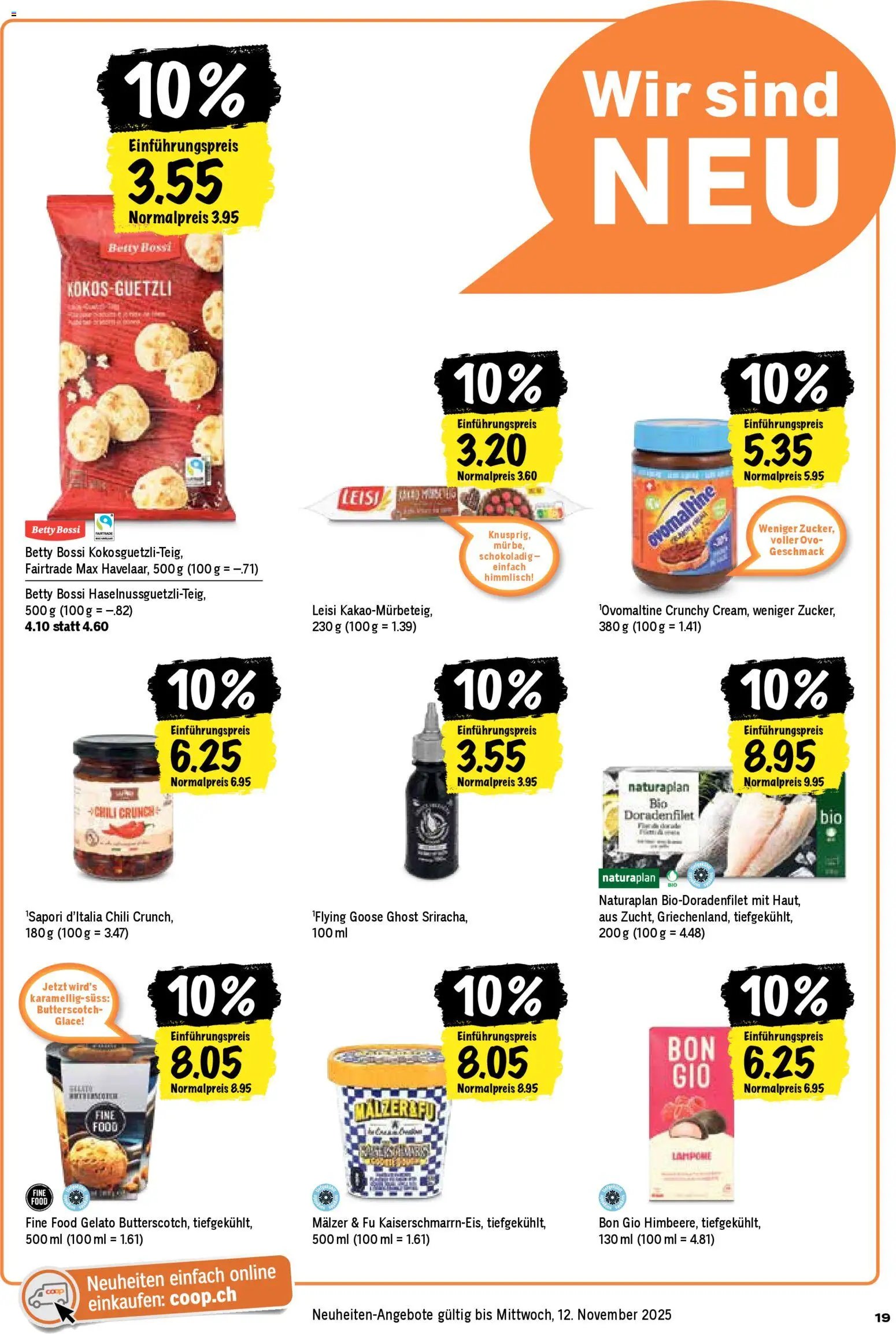 Coop Aktionen (2025-10-30 - 2025-11-05) | 19