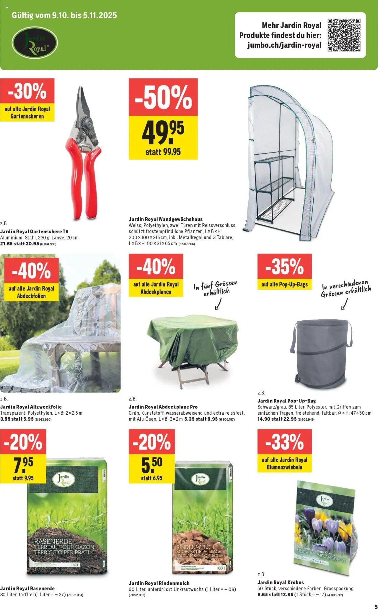 Jumbo Aktionen (2025-10-09 - 2025-10-22)