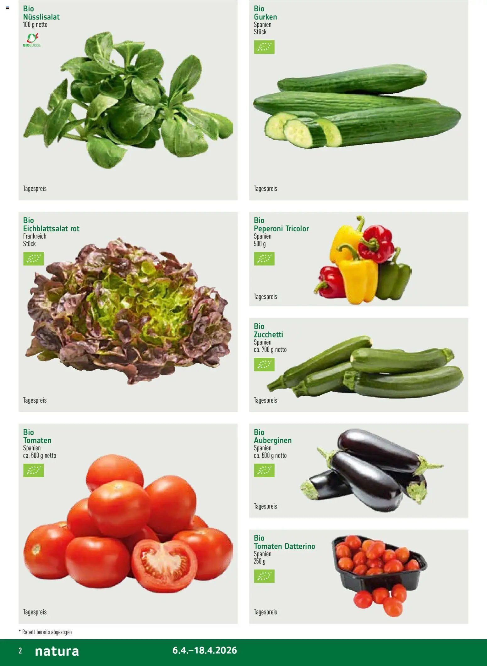 Prodega aktionen Natura (2026-04-06 - 2026-04-18)