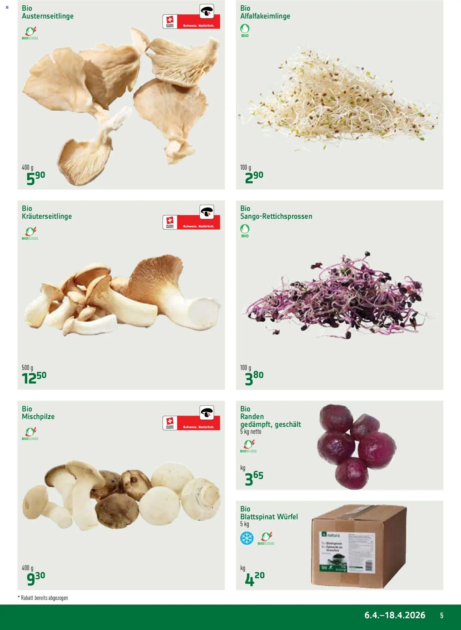 Prodega aktionen Natura (2026-04-06 - 2026-04-18)