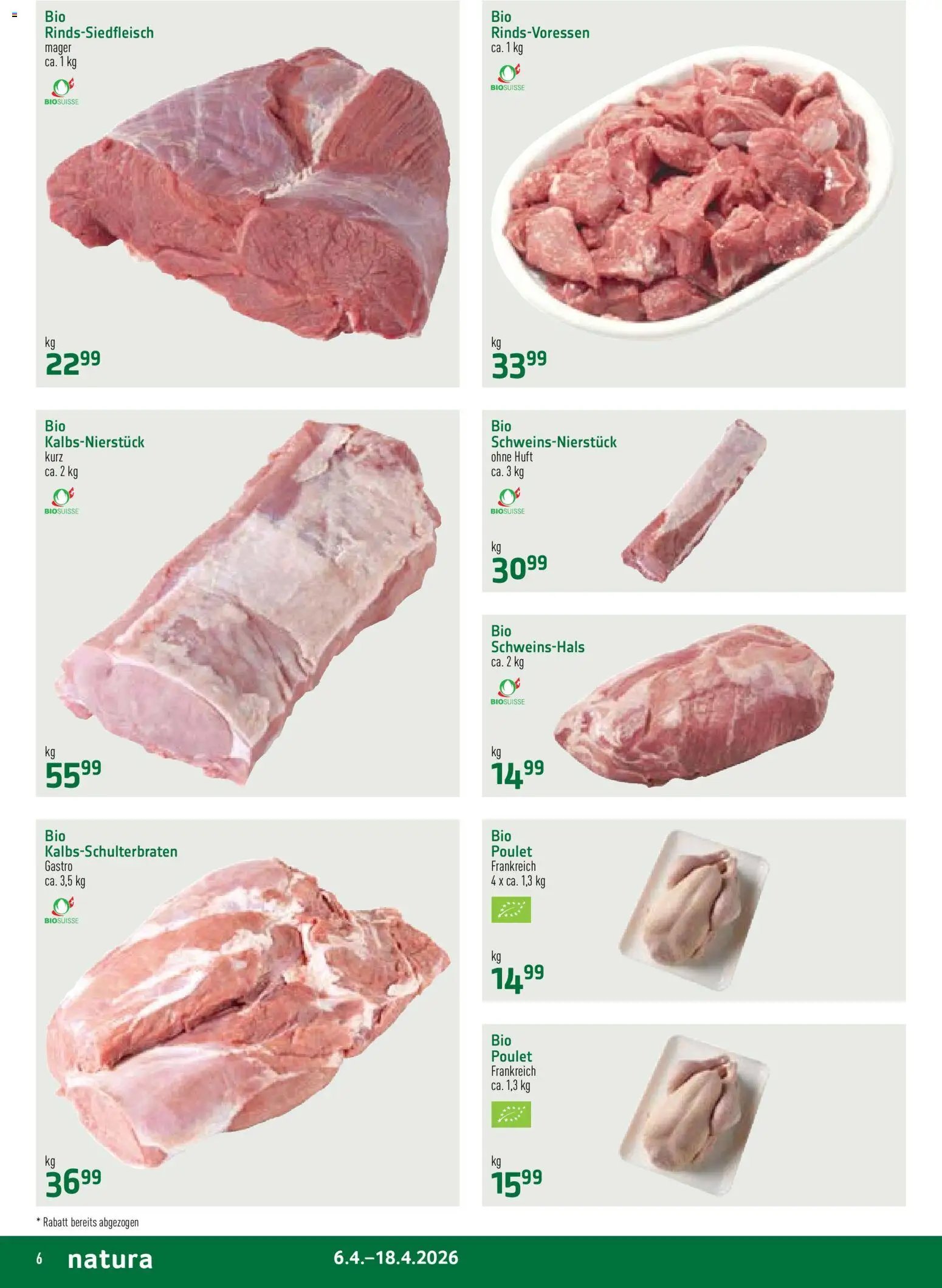 Prodega aktionen Natura (2026-04-06 - 2026-04-18)
