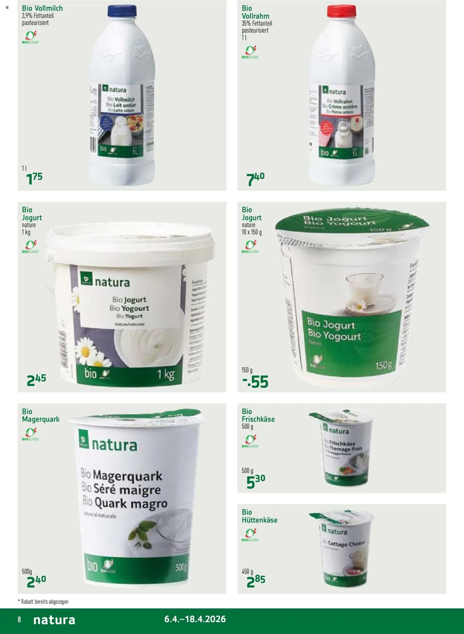 Prodega aktionen Natura (2026-04-06 - 2026-04-18)