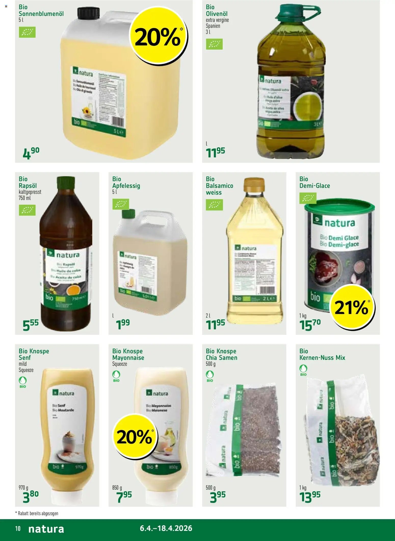 Prodega aktionen Natura (2026-04-06 - 2026-04-18)