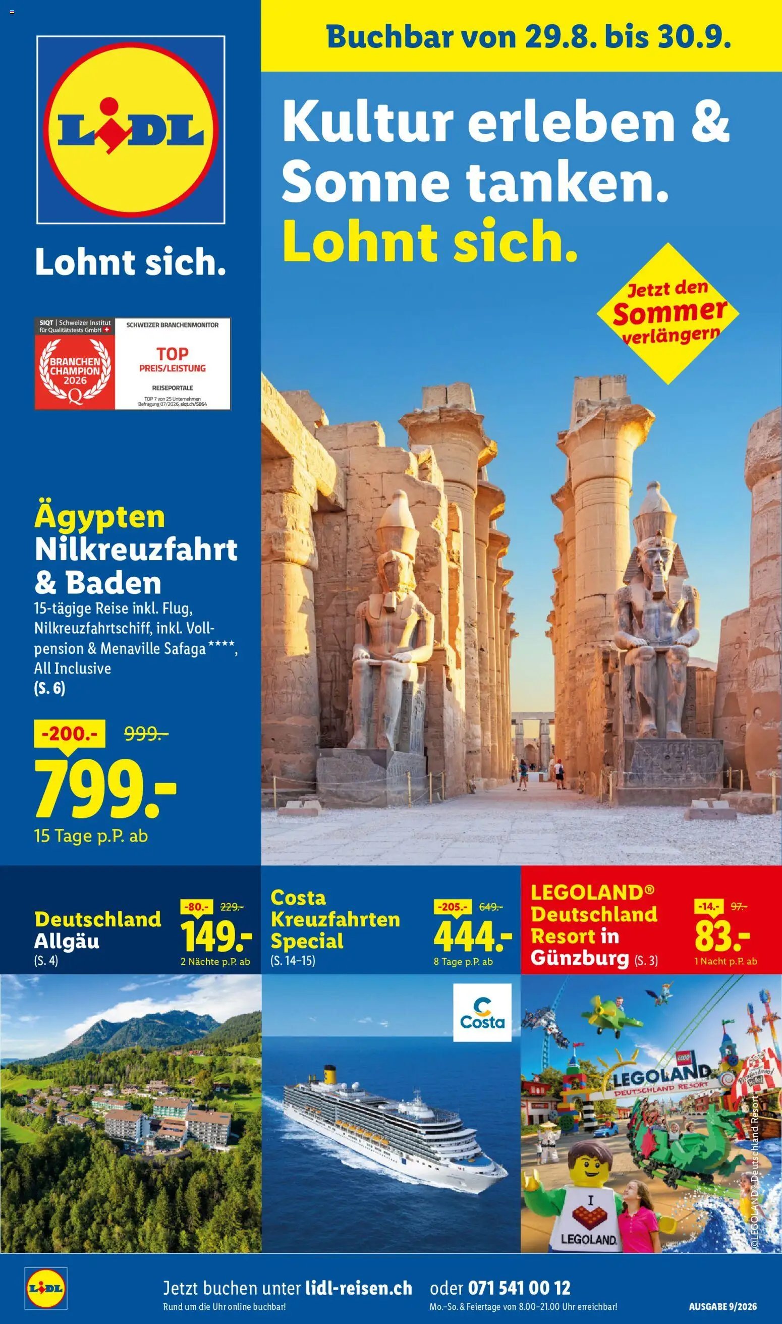 Lidl aktionen Reise-Highlights