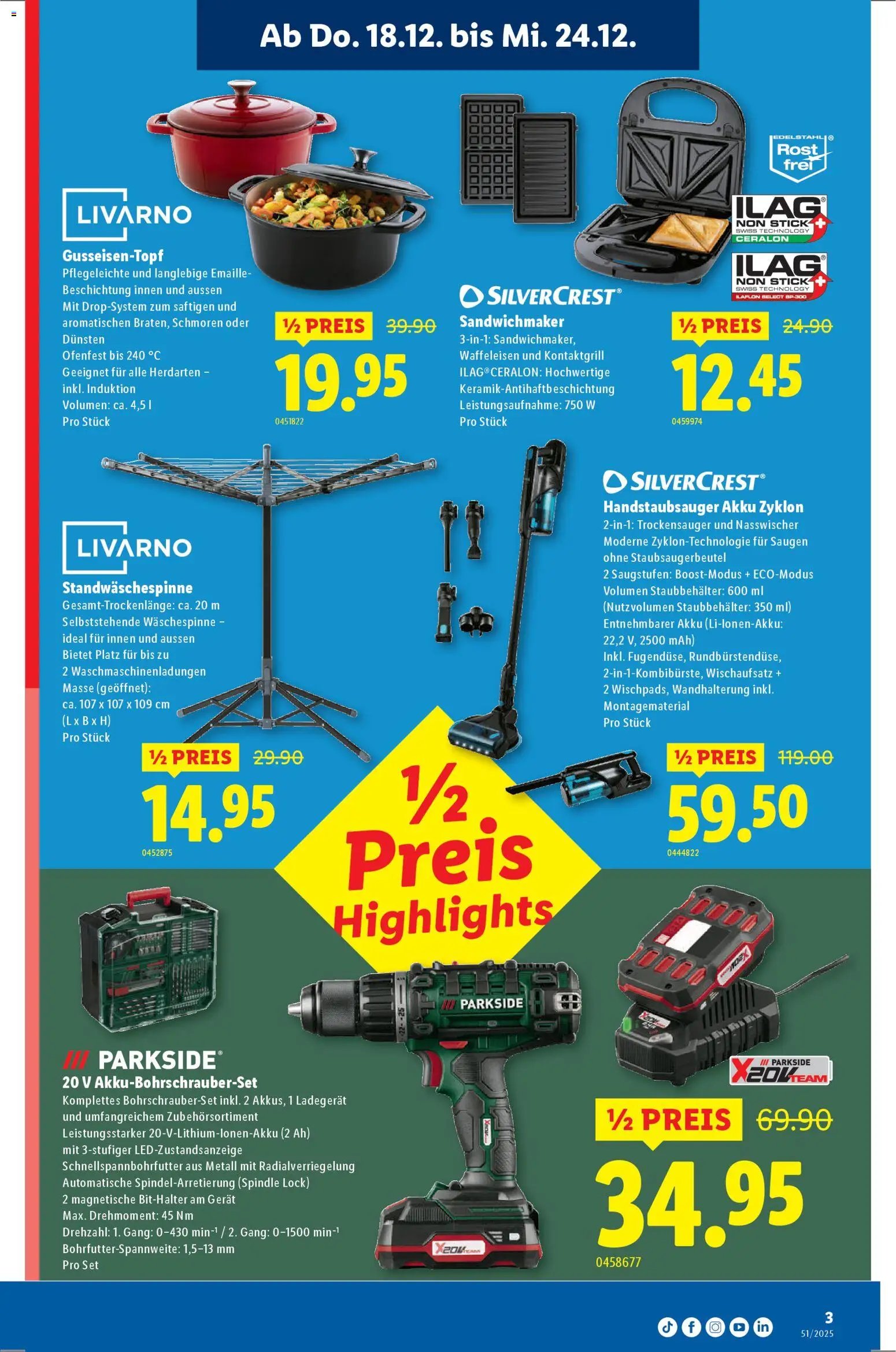 Lidl Aktionen Neueröffnung Bremgarten (2025-12-18 - 2025-12-24) | 3