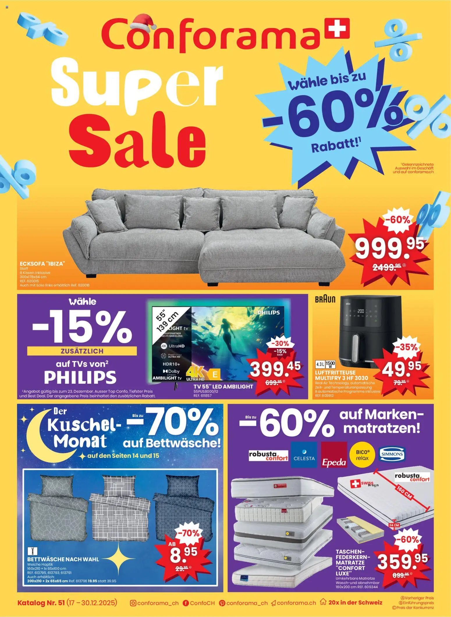 Conforama Aktionen Super Sale (2025-12-17 - 2025-12-30) | 1