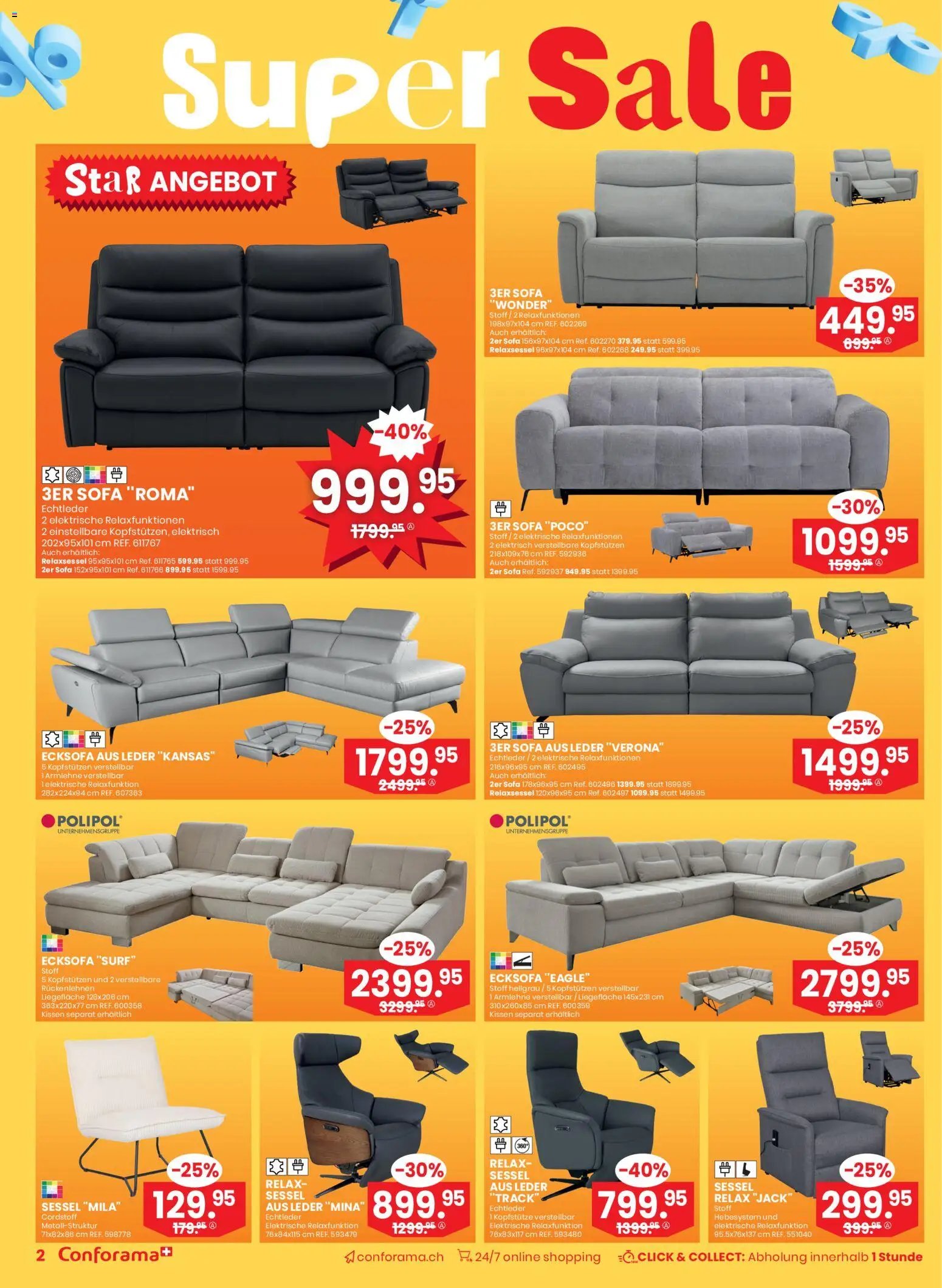 Conforama Aktionen Super Sale (2025-12-17 - 2025-12-30) | 2