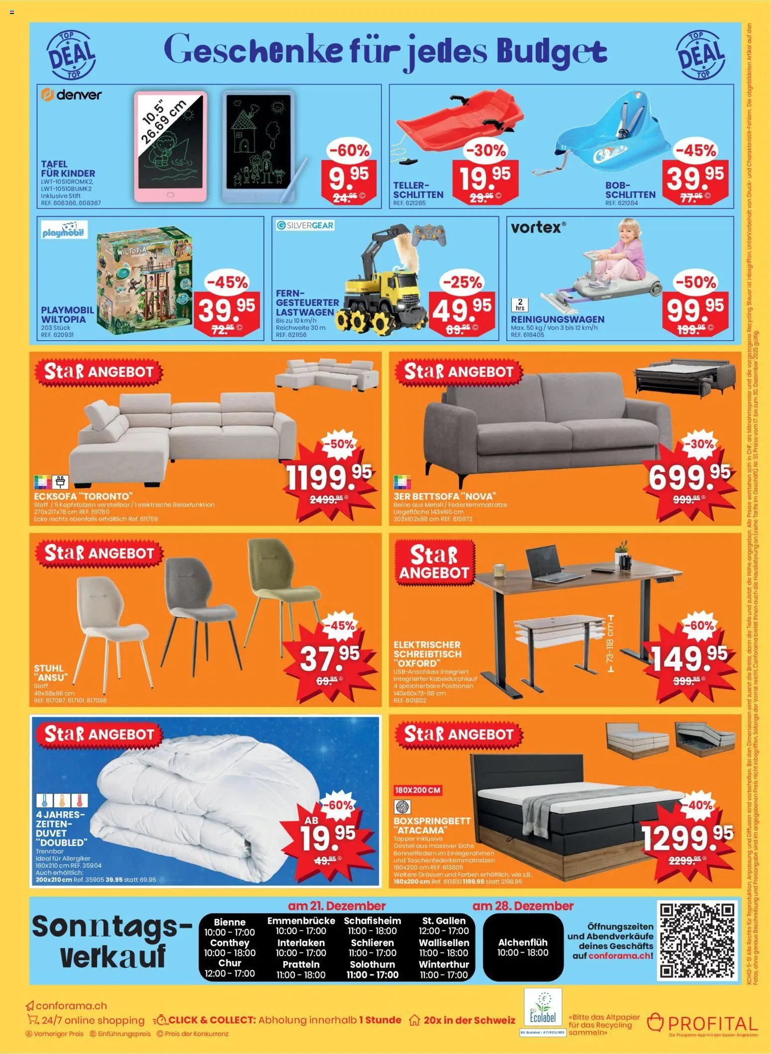 Conforama Aktionen Super Sale (2025-12-17 - 2025-12-30) | 24