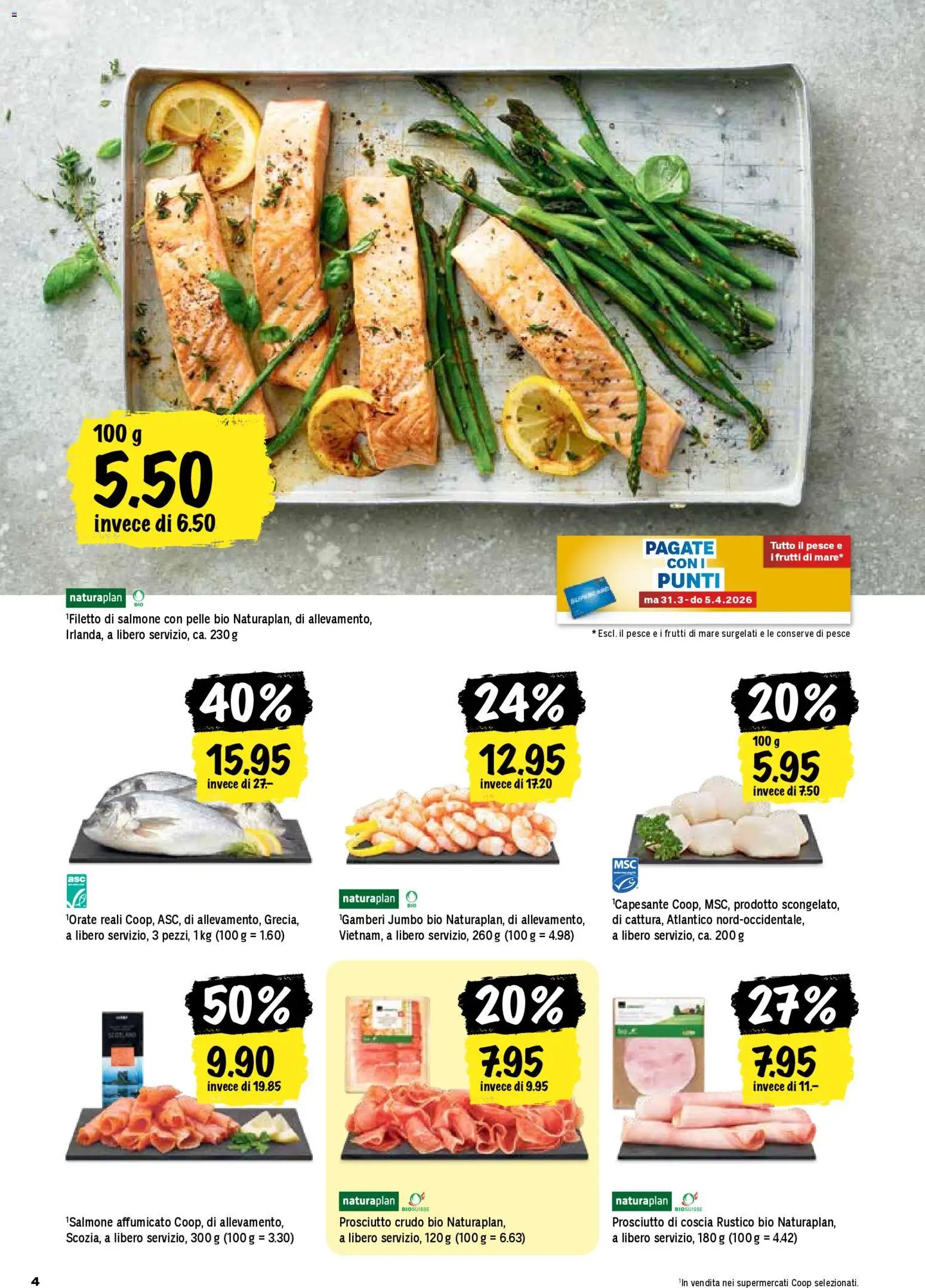 Coop aktionen IT (2026-03-31 - 2026-04-08)