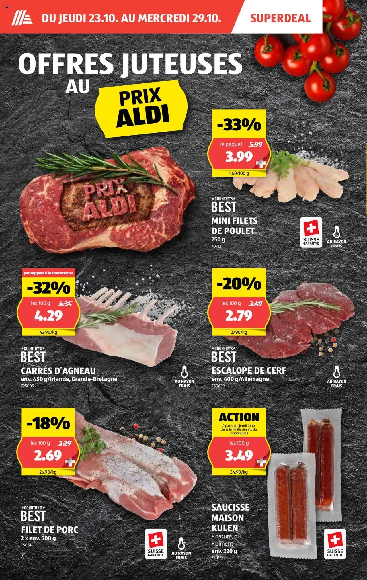 Aldi Aktionen FR (2025-10-23 - 2025-10-29)