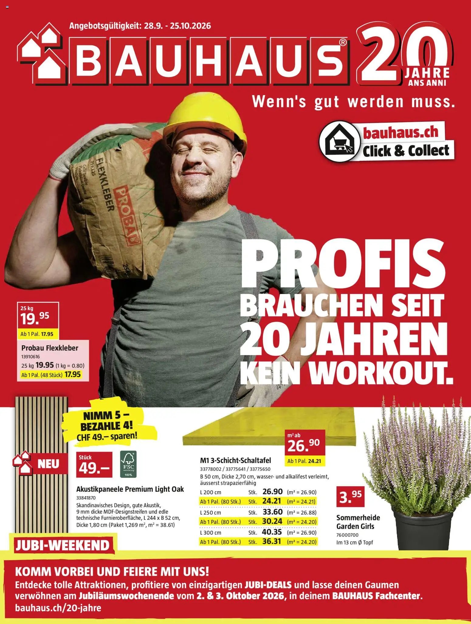 Bauhaus aktionen