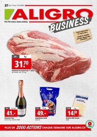 Aligro aktionen Business Chavannes, Matran, Genève, Sion