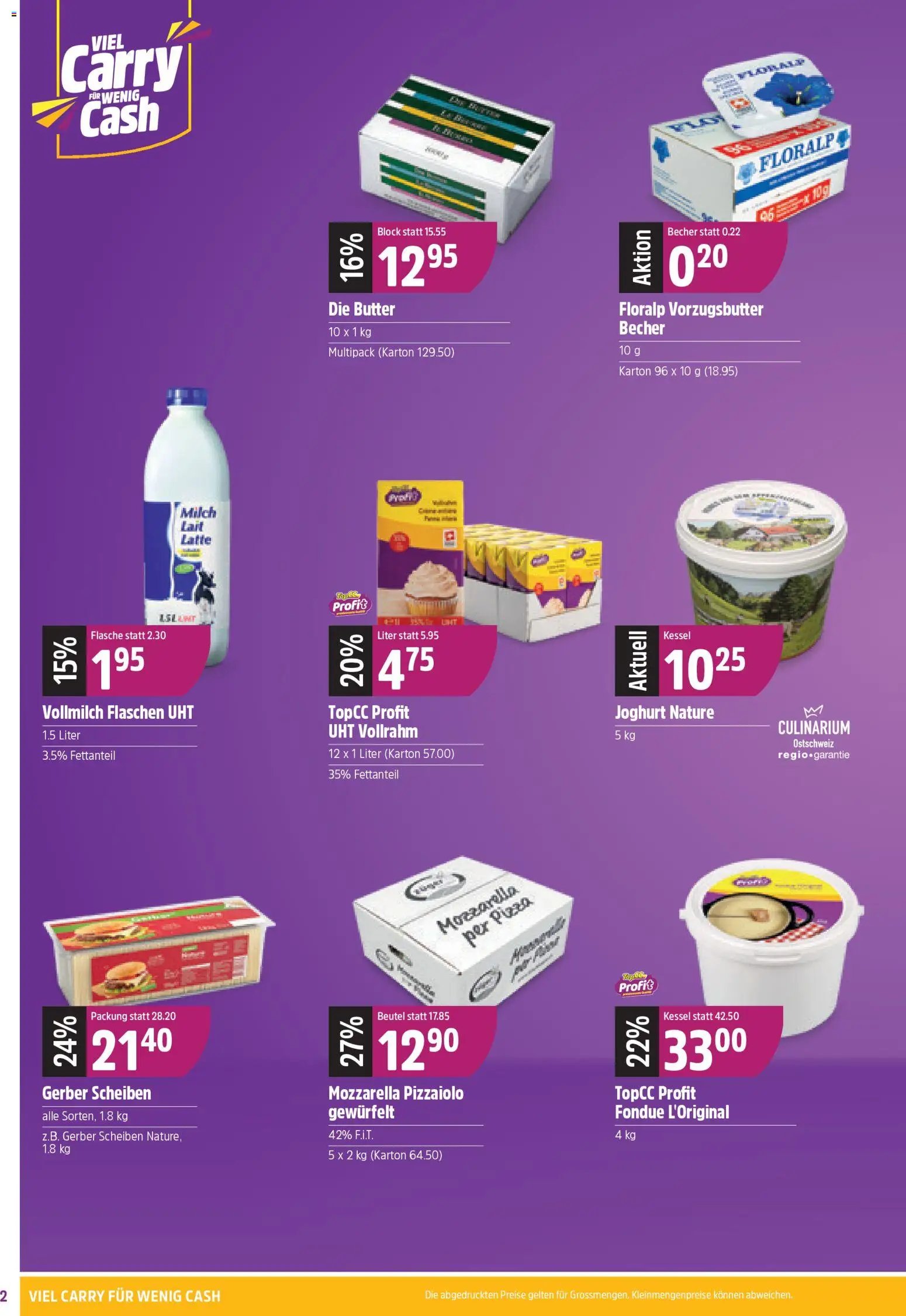 TopCC Aktionen Viel Carry (2025-10-27 - 2025-11-08) | 2